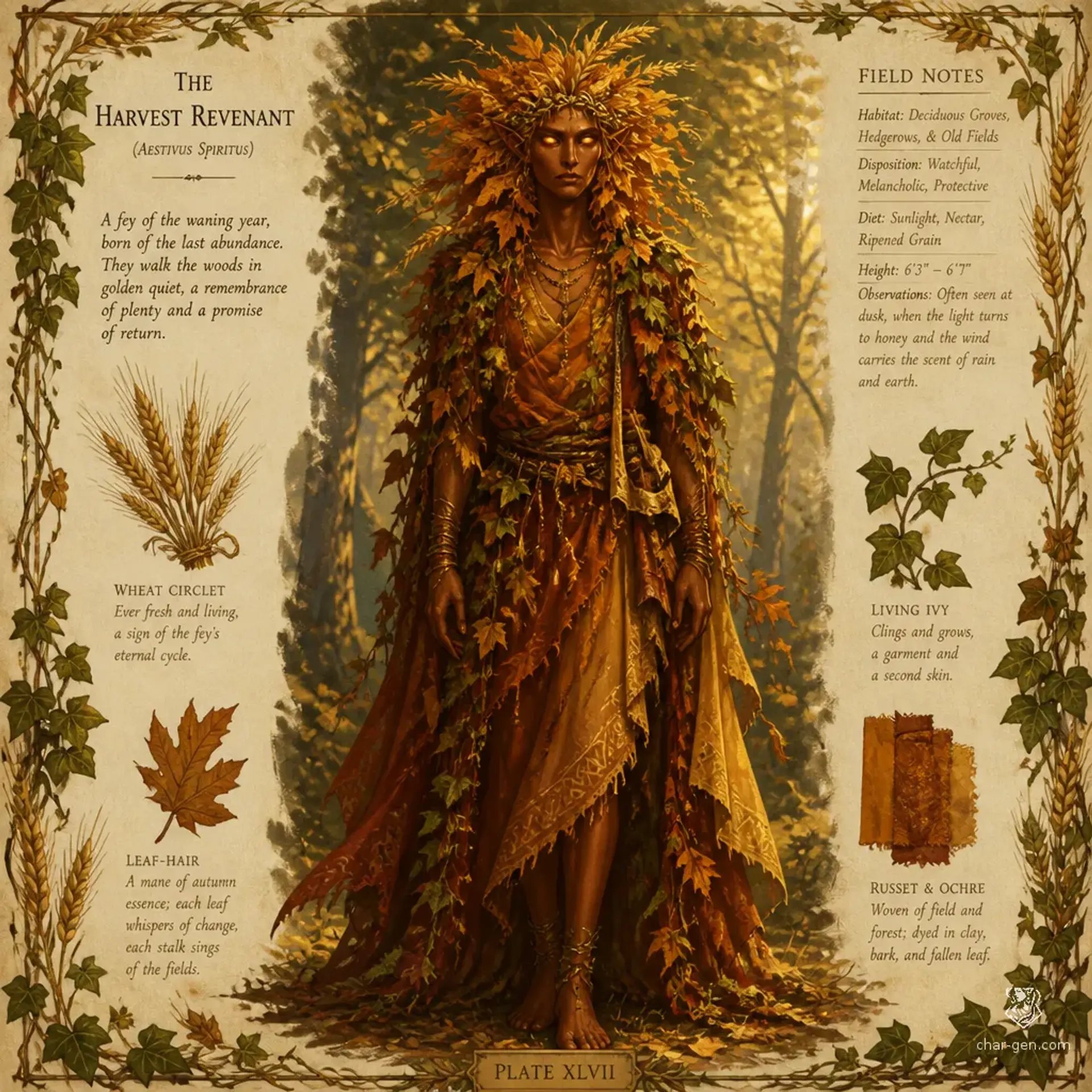 Aurumni - AI-generated fantasy Species