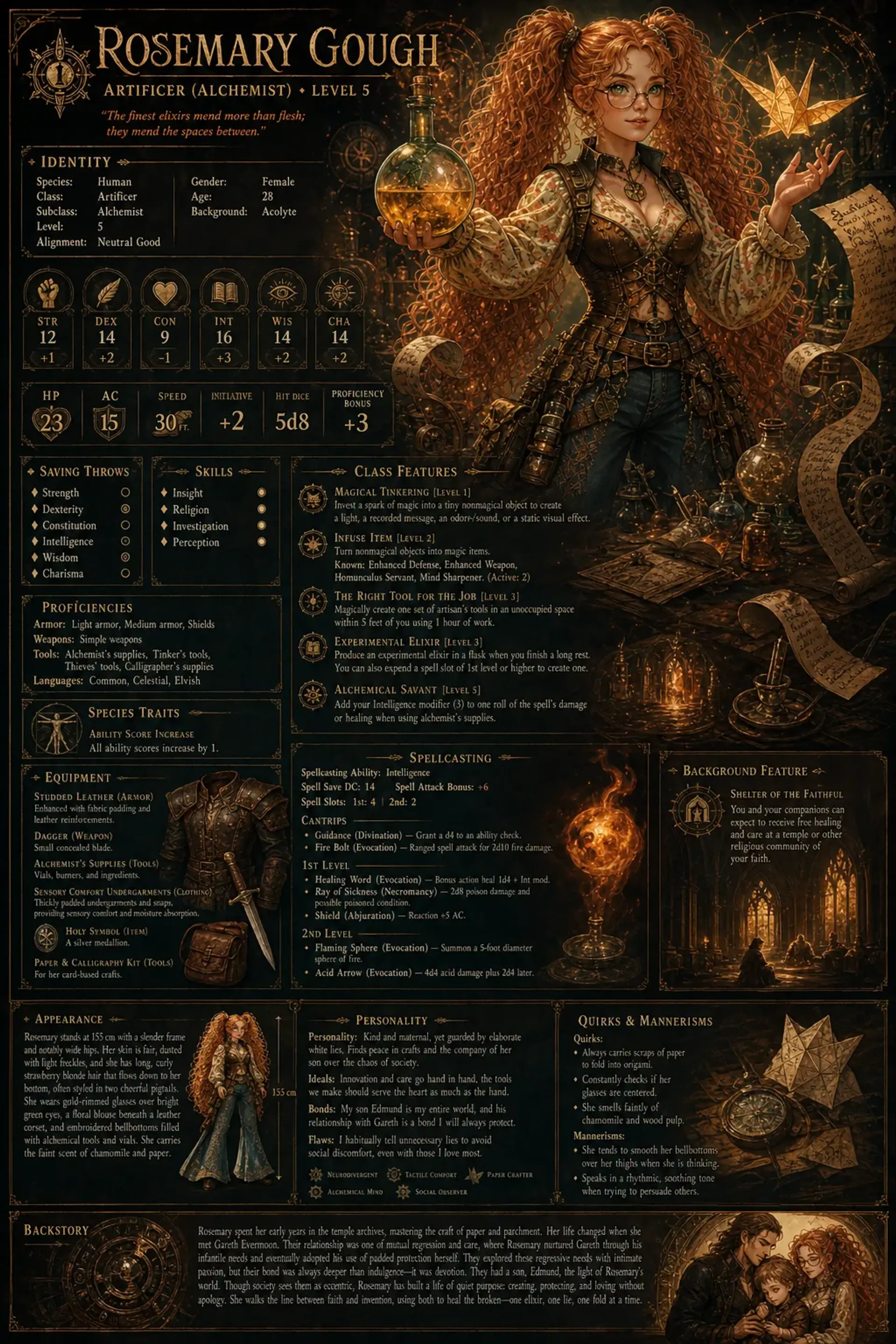 Character Sheet