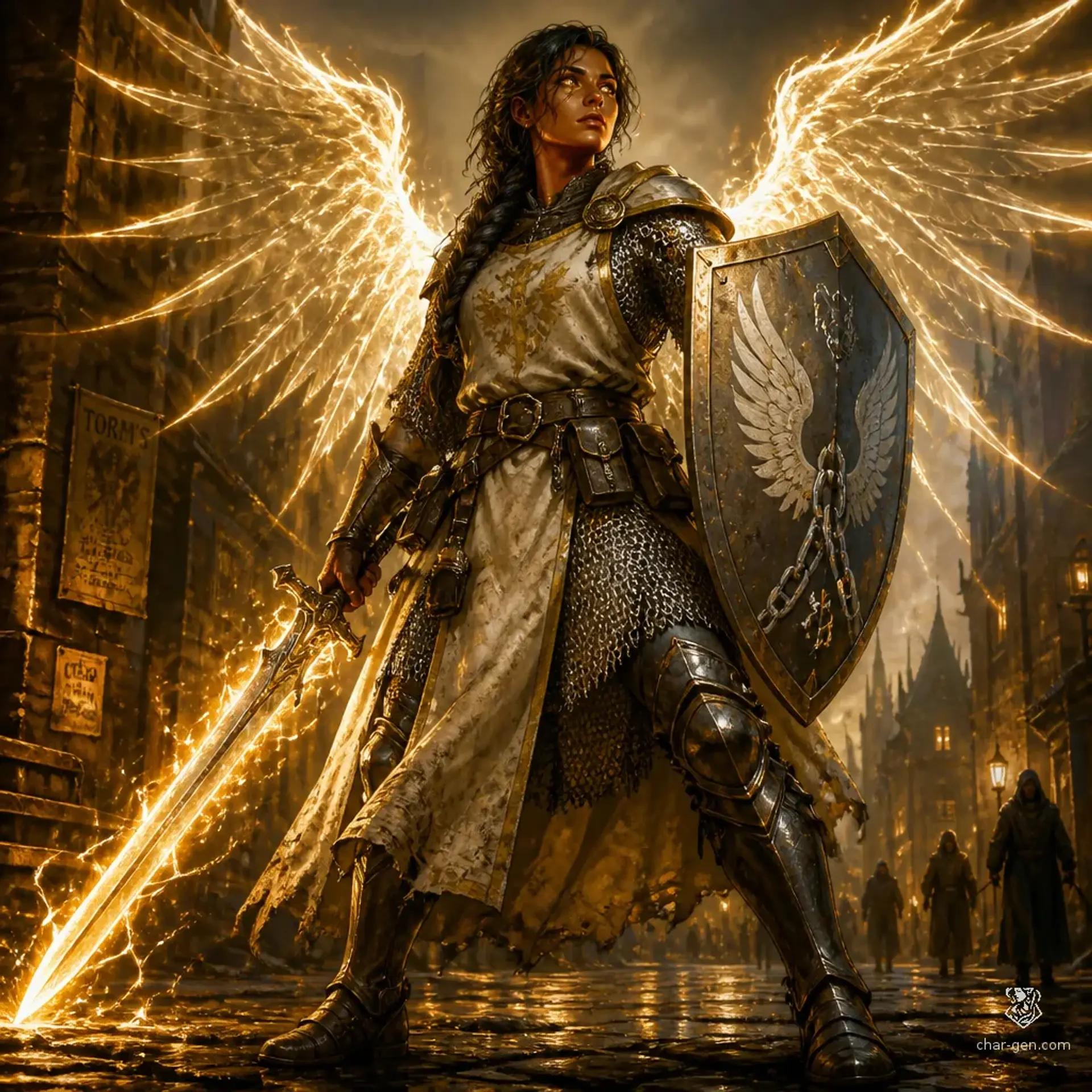 Seraphine Vale - AI-generated fantasy Character
