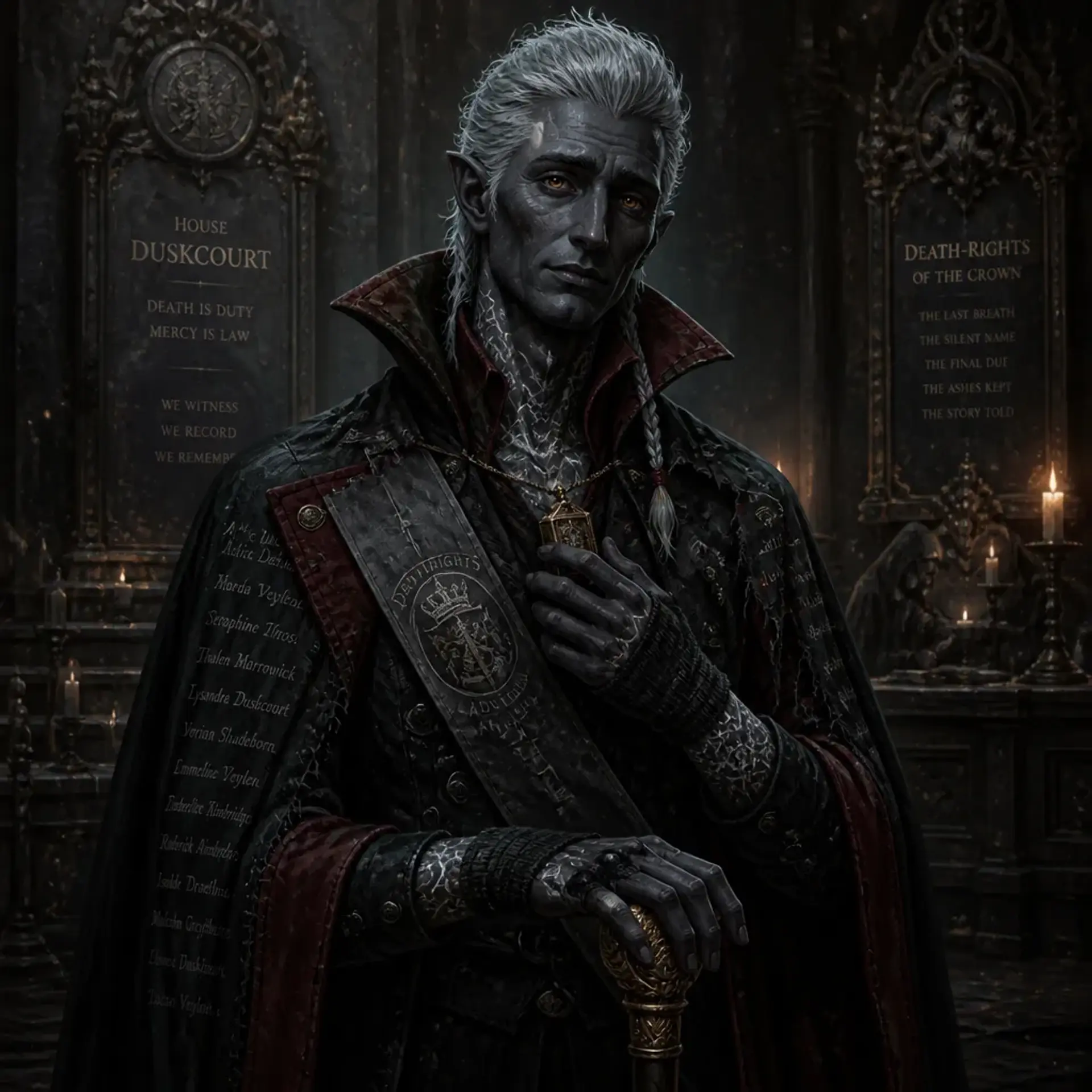 Marr Hollowcrown - AI-generated fantasy NPC
