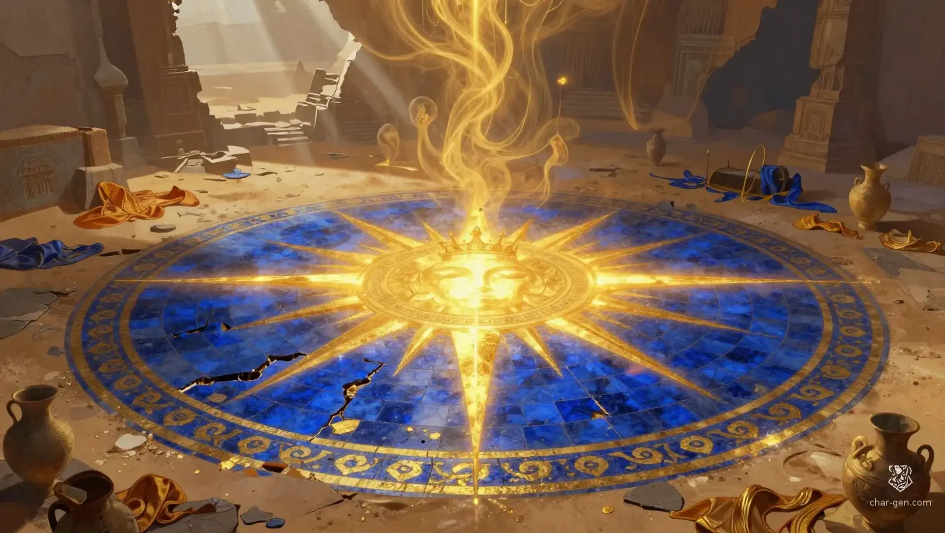 The Rebirthing Circle of the Sun-King