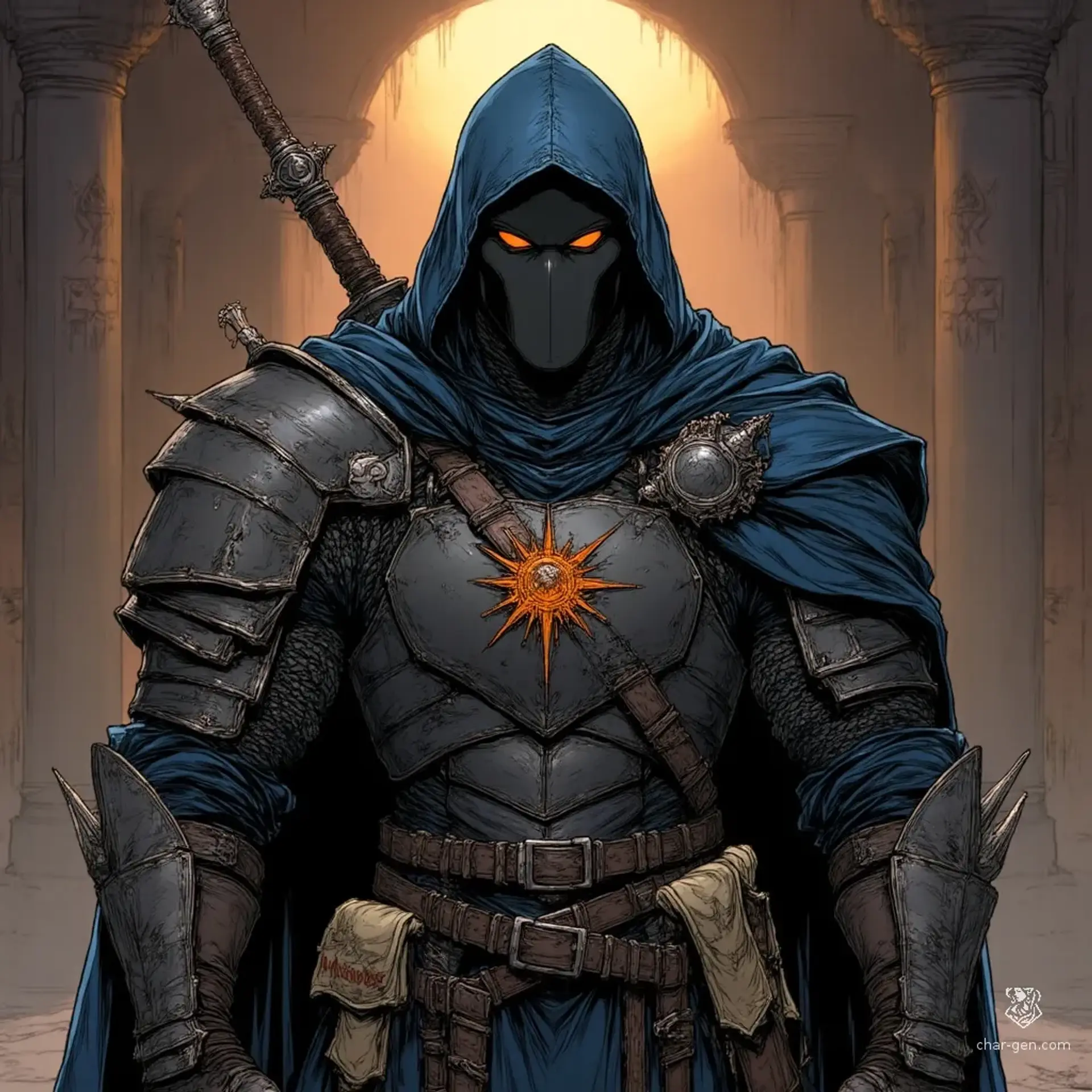 Kavraun Vel'Sereth - AI-generated fantasy NPC