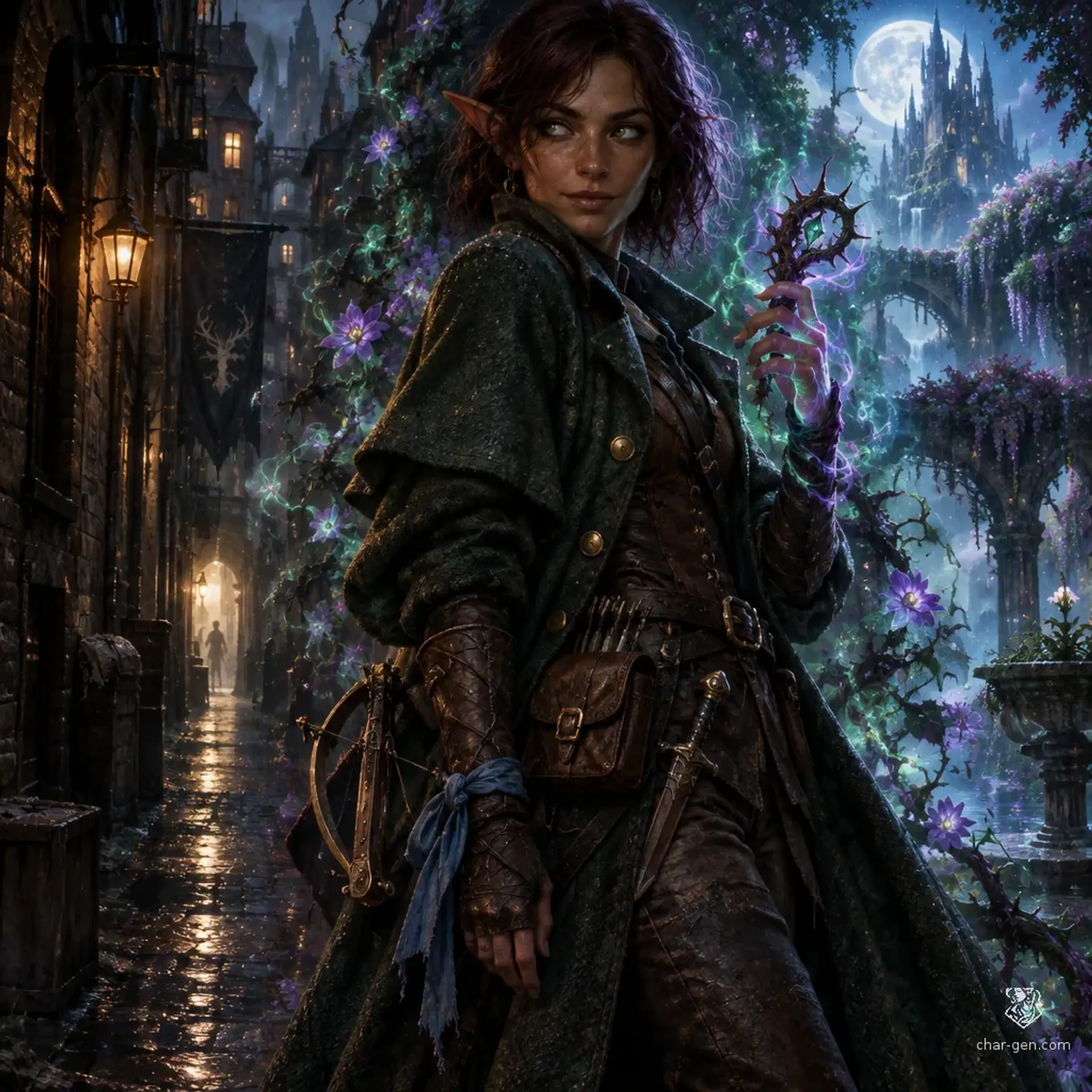 Orion - AI-generated fantasy Character