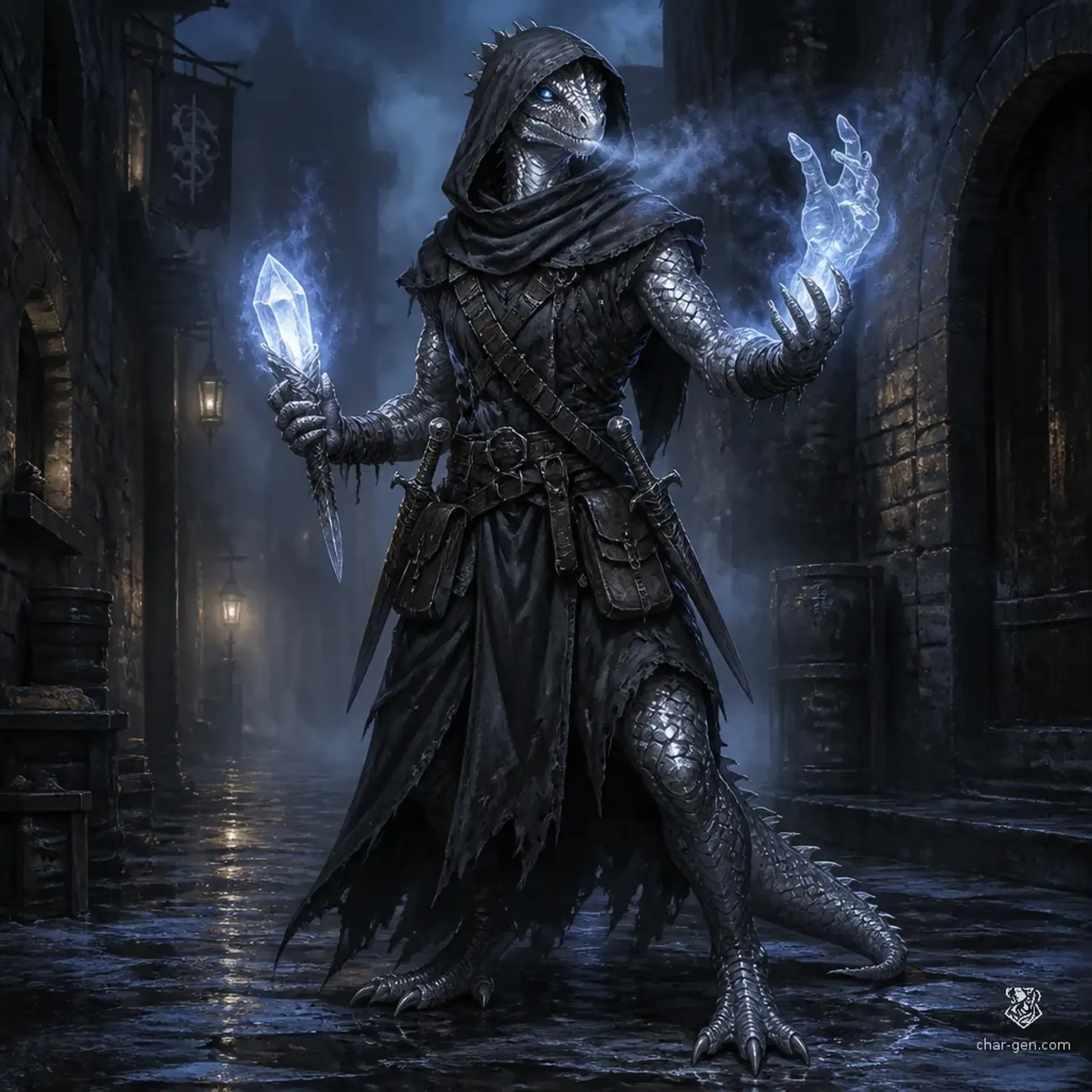 Ghost - AI-generated fantasy Character