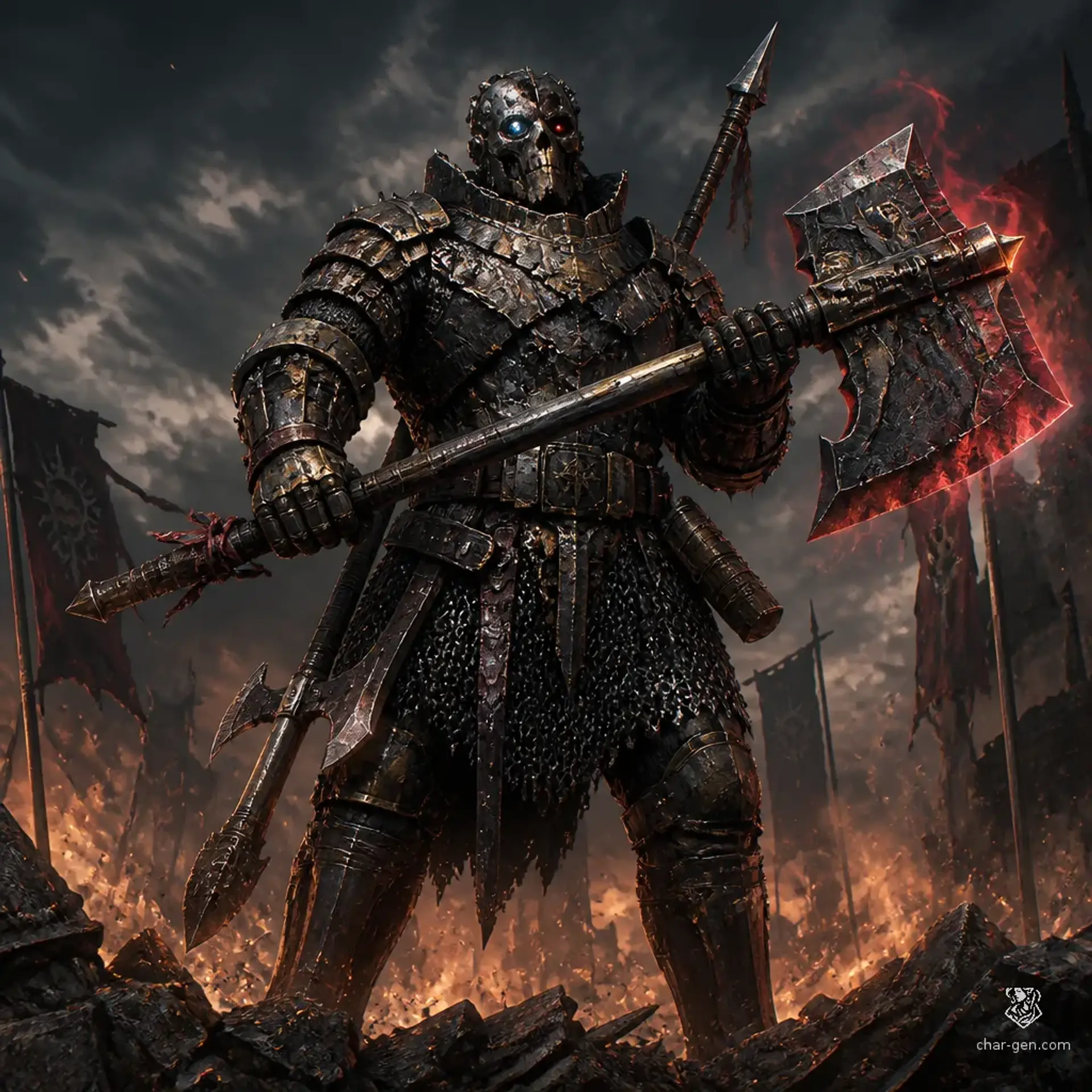 Breaker - AI-generated fantasy Character