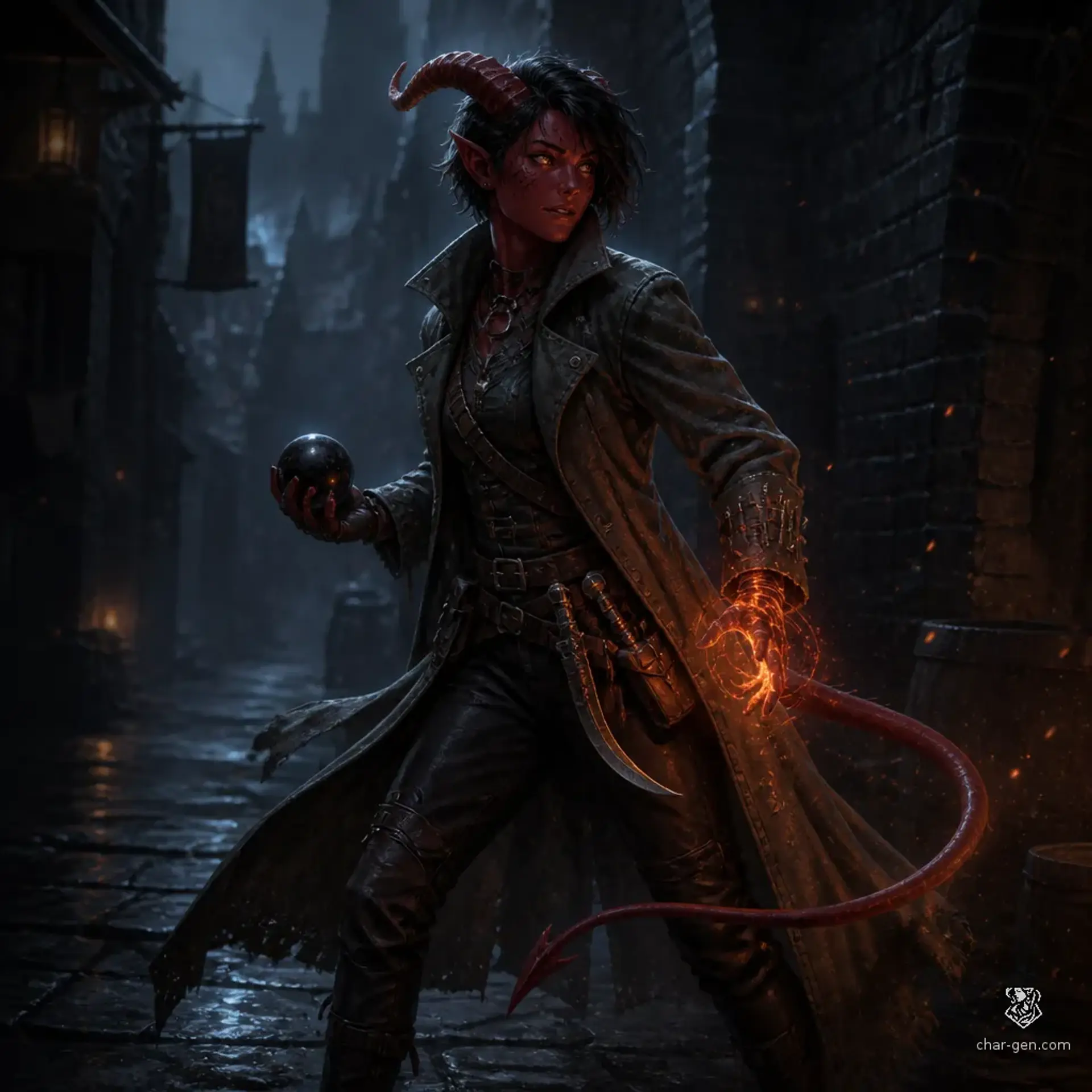 Vaskri Kettunen - AI-generated fantasy Character