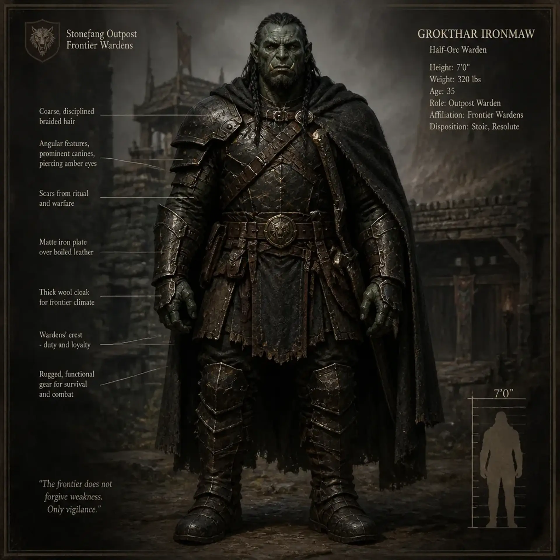 Verge-Blood - AI-generated fantasy Species