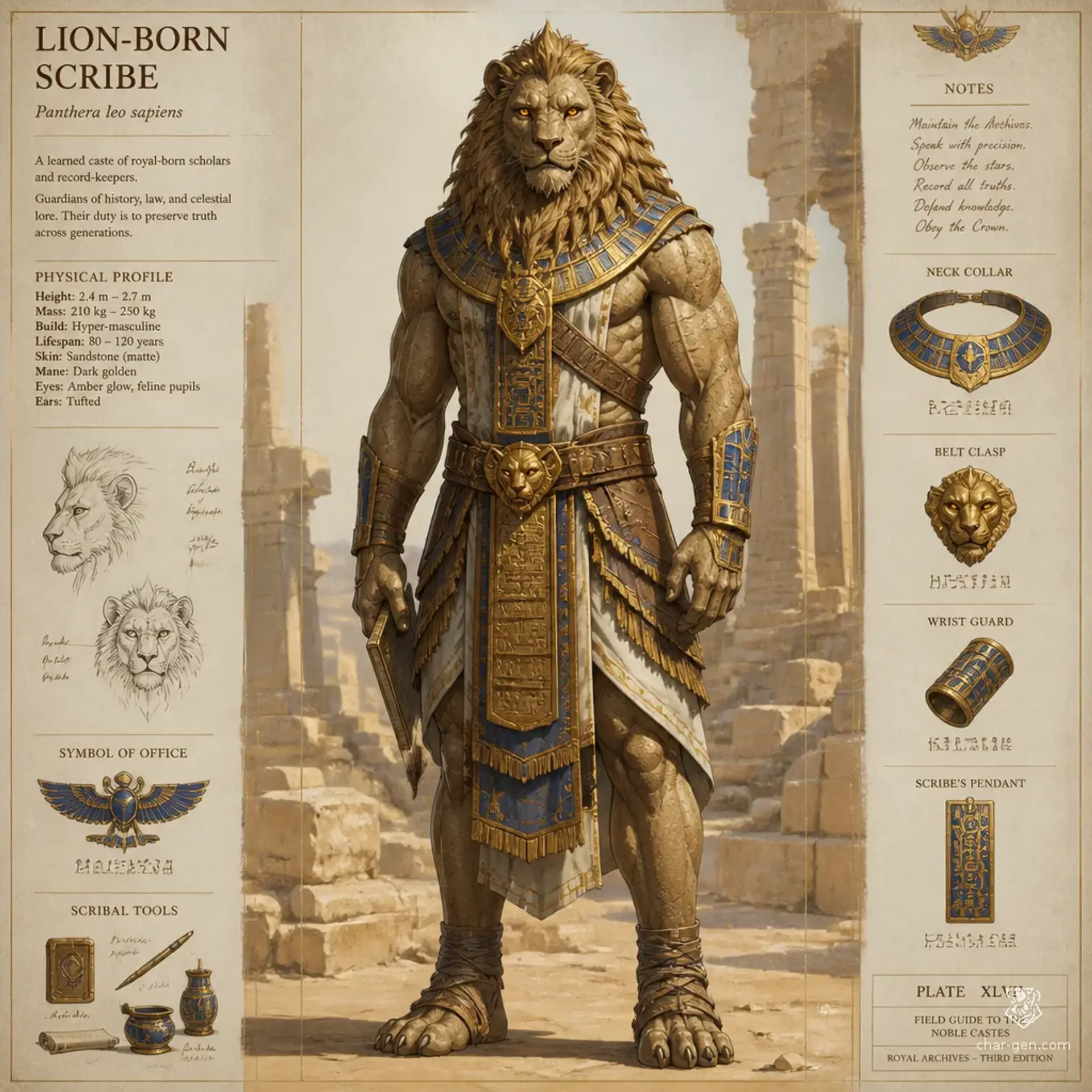 Aenigmaton - AI-generated fantasy Species