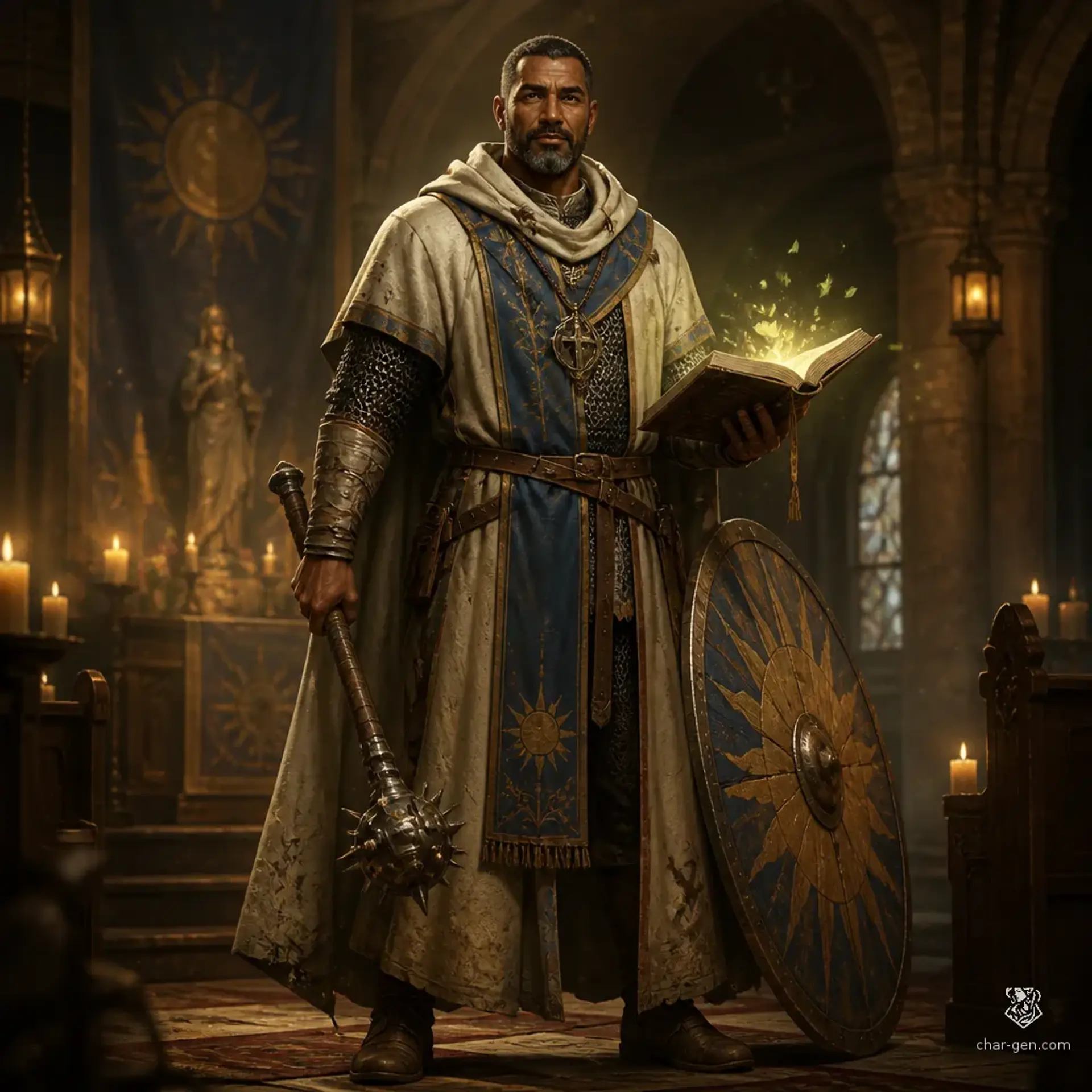 Maron Qadira - AI-generated fantasy Character