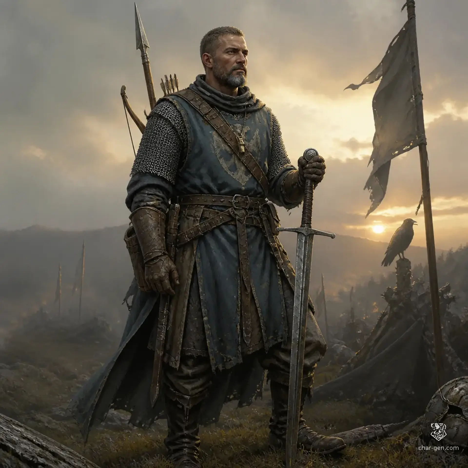 Kraimer of Ethil - AI-generated fantasy Character