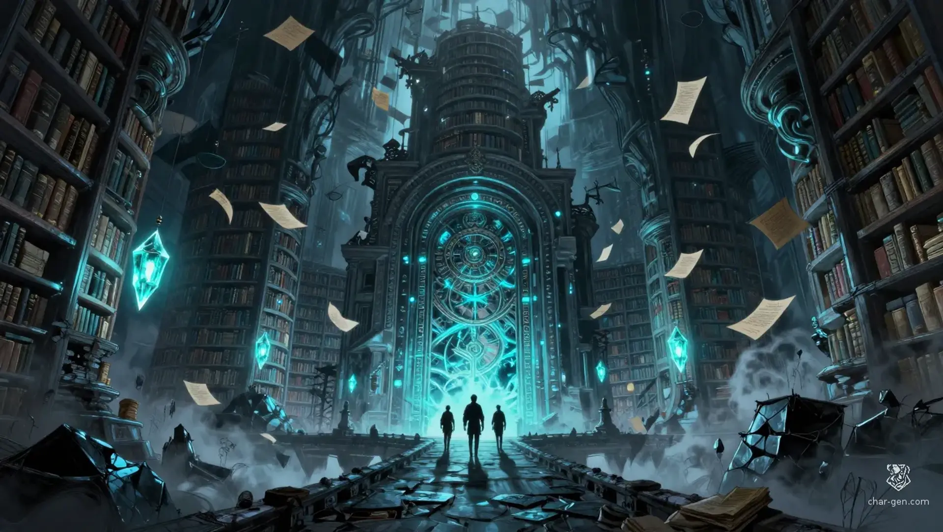 The Vanished Moment - AI-generated fantasy Quest