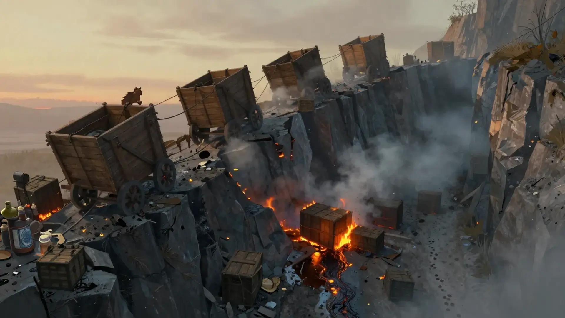 Aftermath at the Shelf's Edge