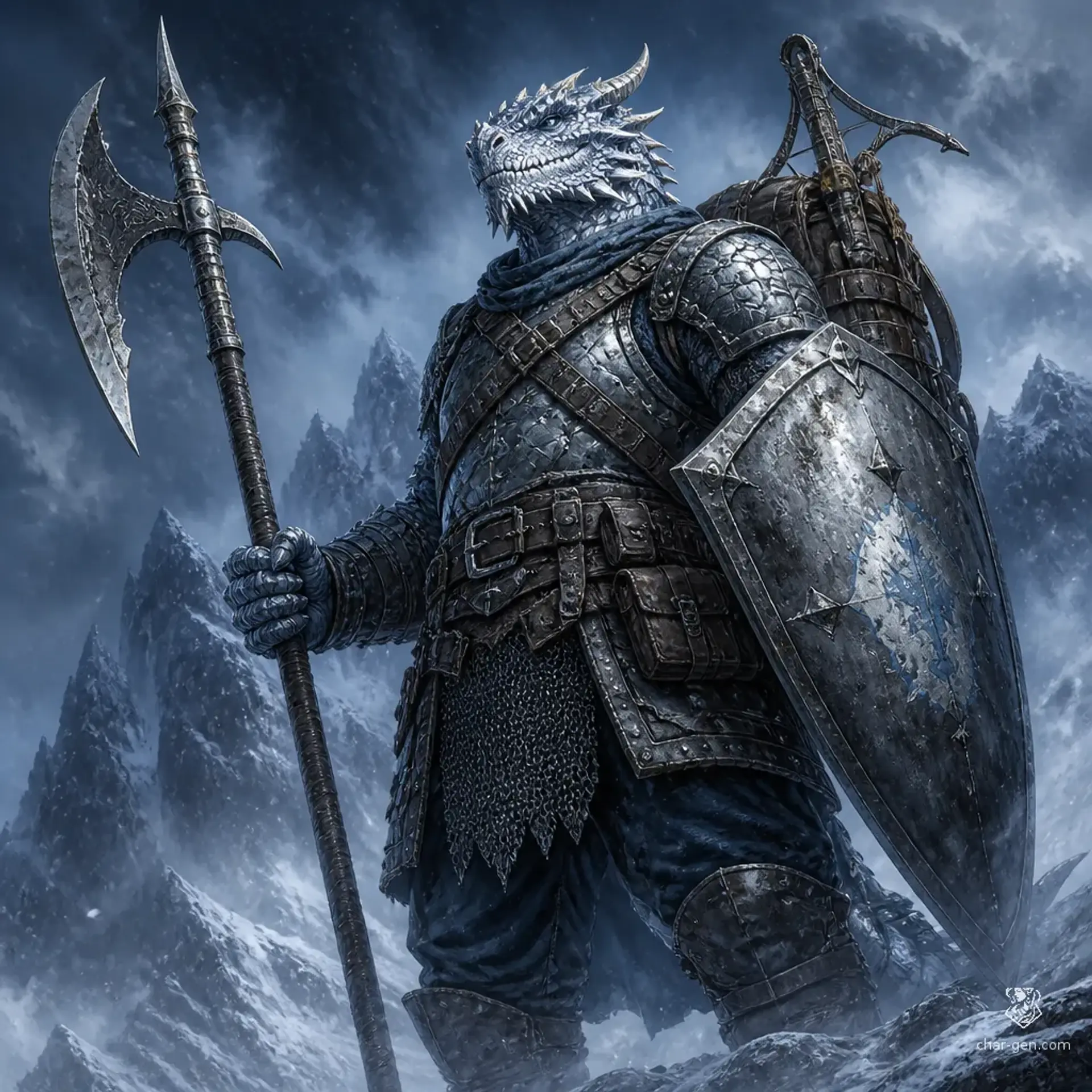 Roland Boreal - AI-generated fantasy Character