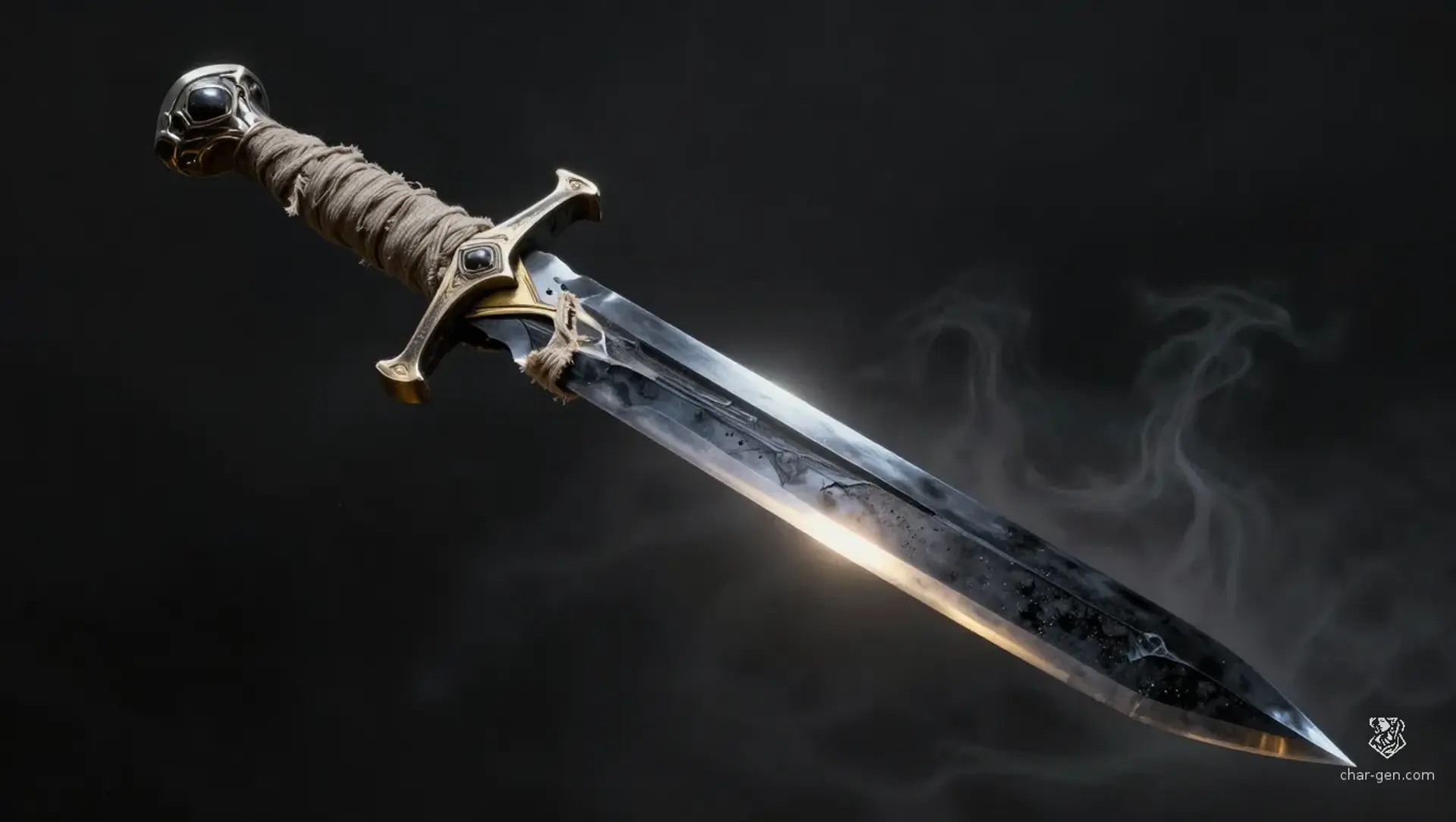 Amsel, the Lowly Blade - AI-generated fantasy Magic Item