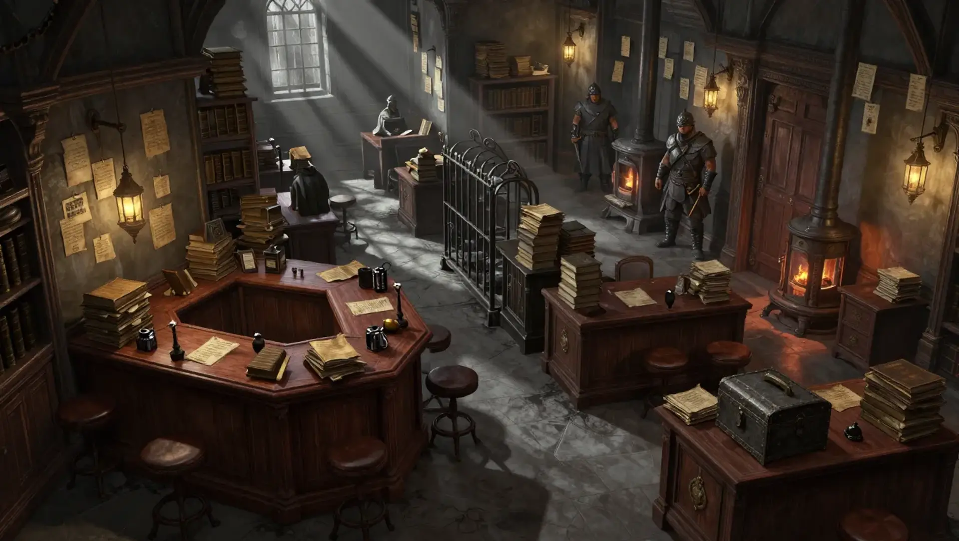 The Guild's Debt - AI-generated fantasy Encounter