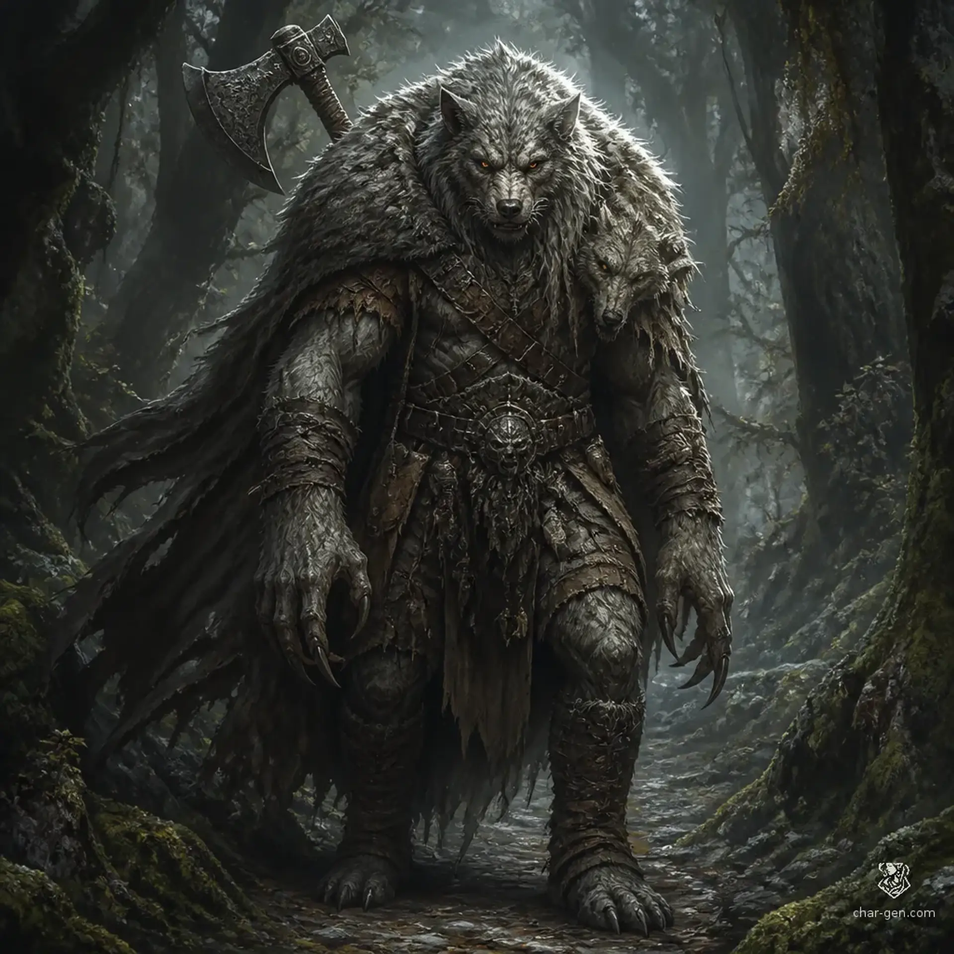 Varros the Maw - AI-generated fantasy Character