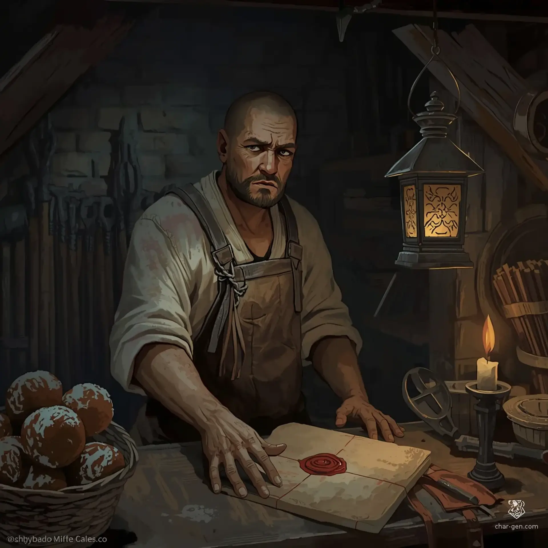 The Phandalin Exchange - AI-generated fantasy Shop