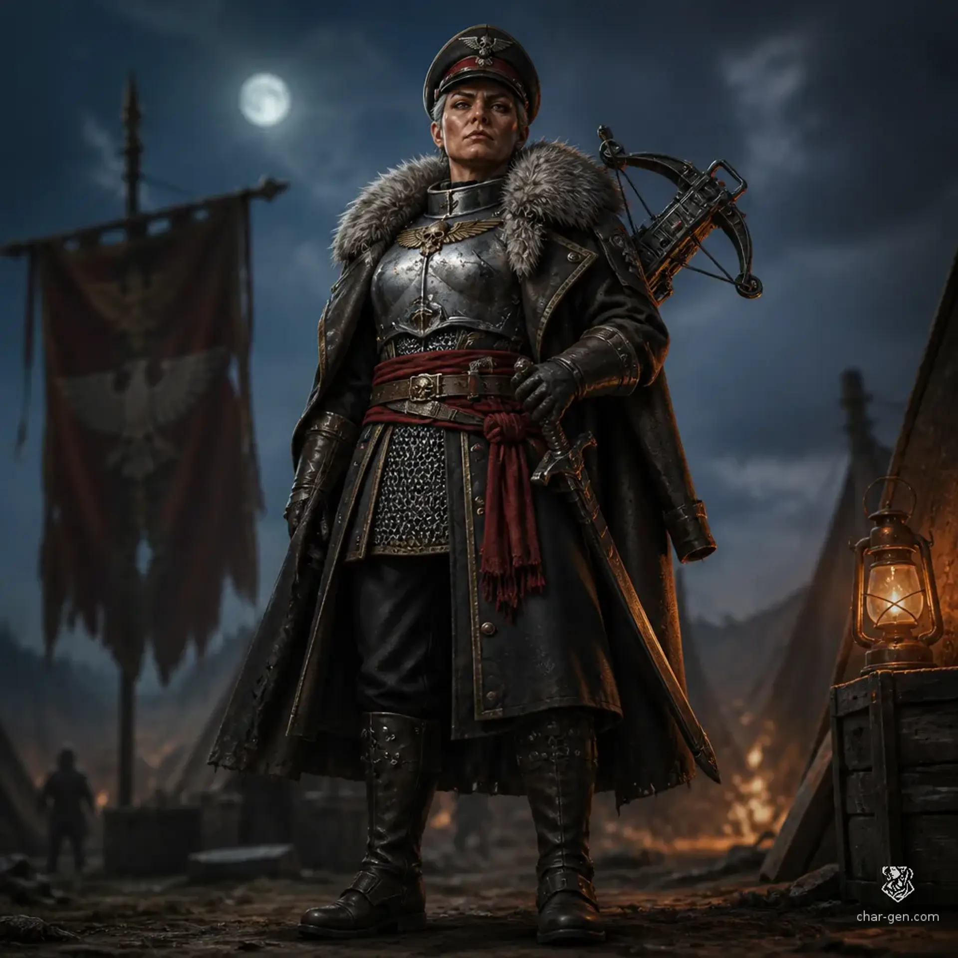 Entranzia Graves - AI-generated fantasy Character