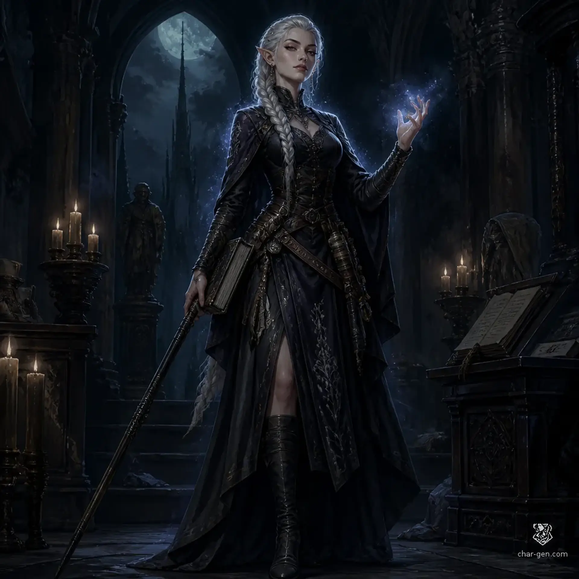 Bad Bitch - AI-generated fantasy Character