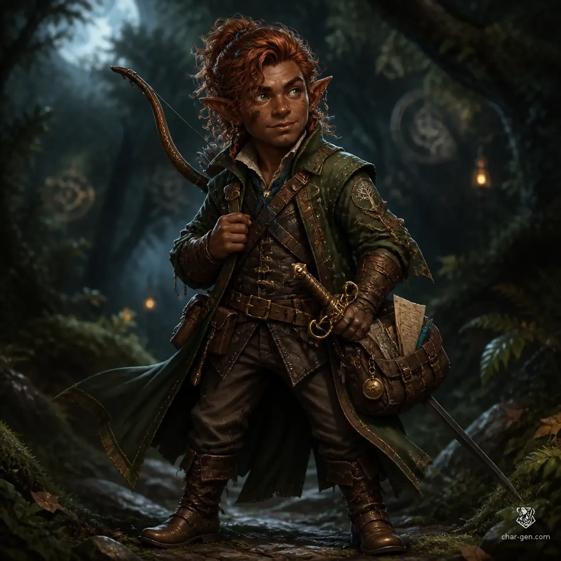 Jameki sukitoru - AI-generated fantasy Character