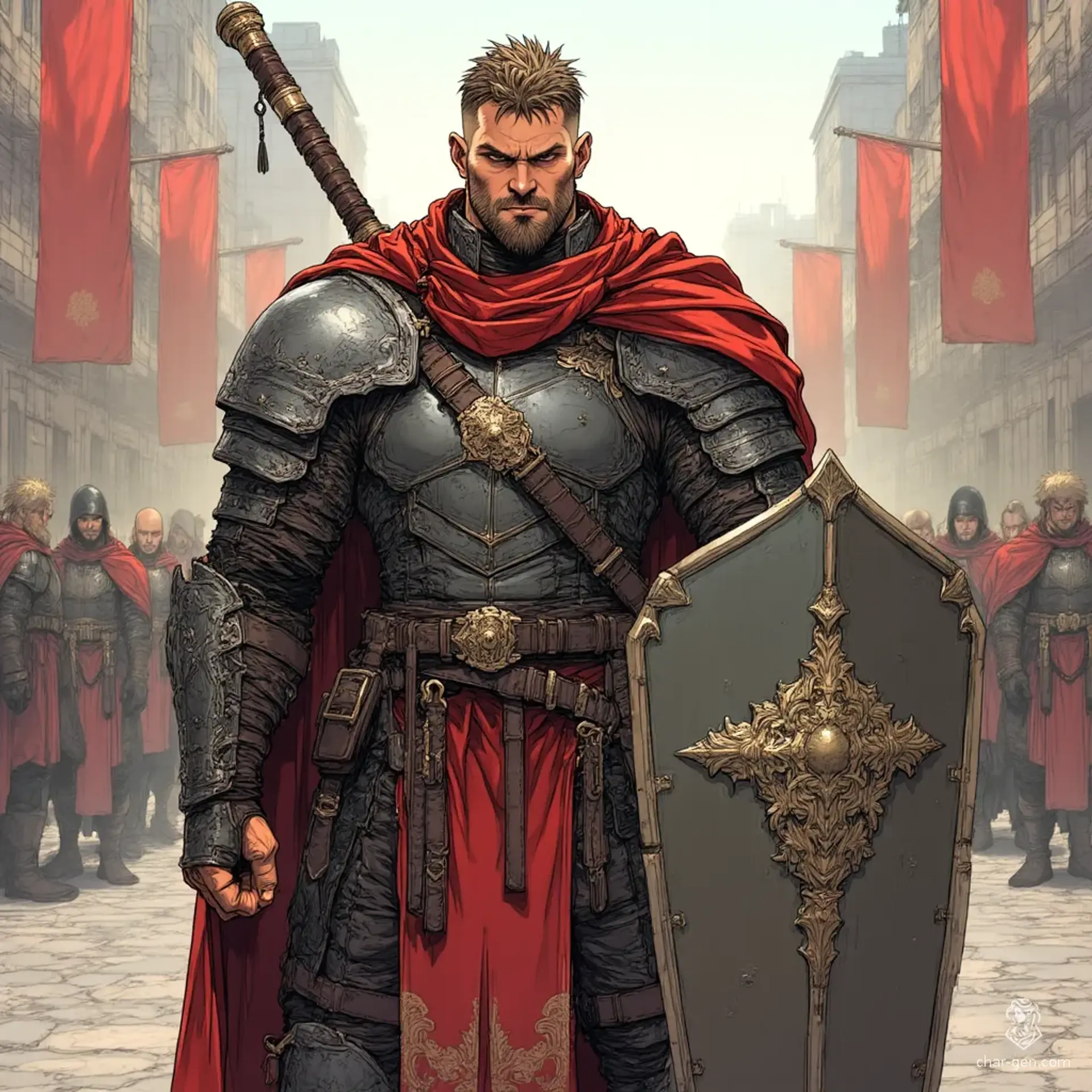 Arvyn Dar-Tez - AI-generated fantasy NPC