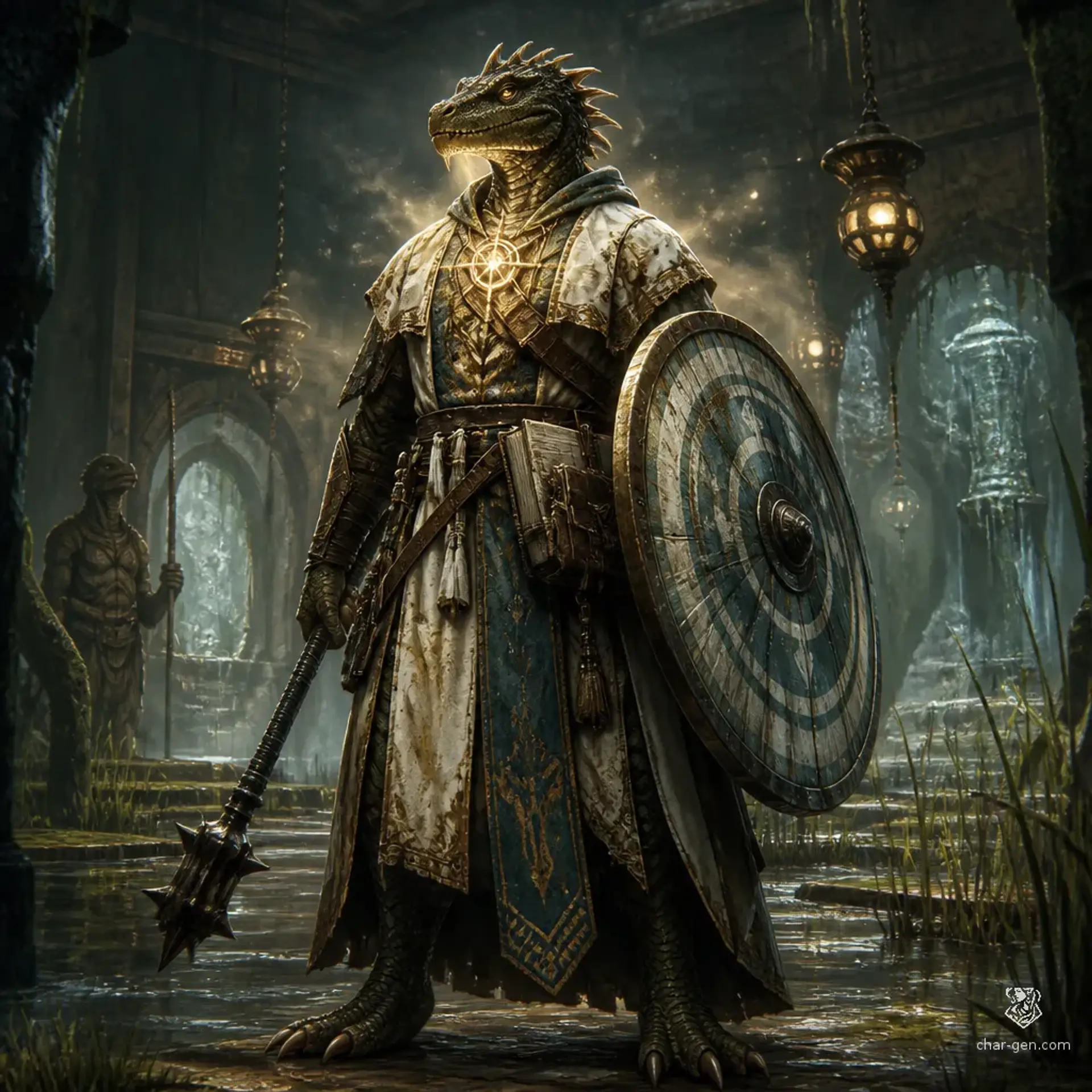Azzkrak - AI-generated fantasy Character