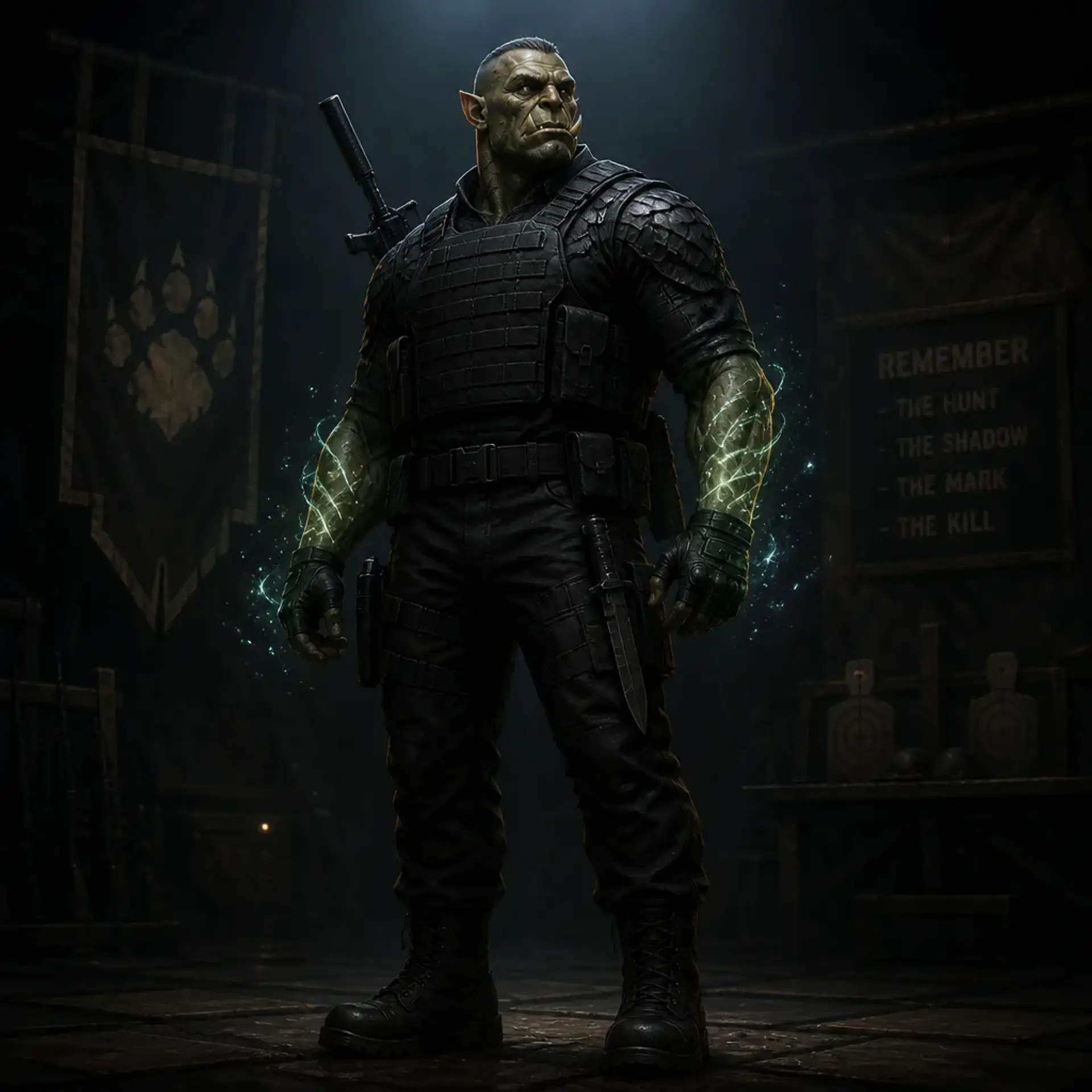 Gorak Ironwatch - AI-generated fantasy Character