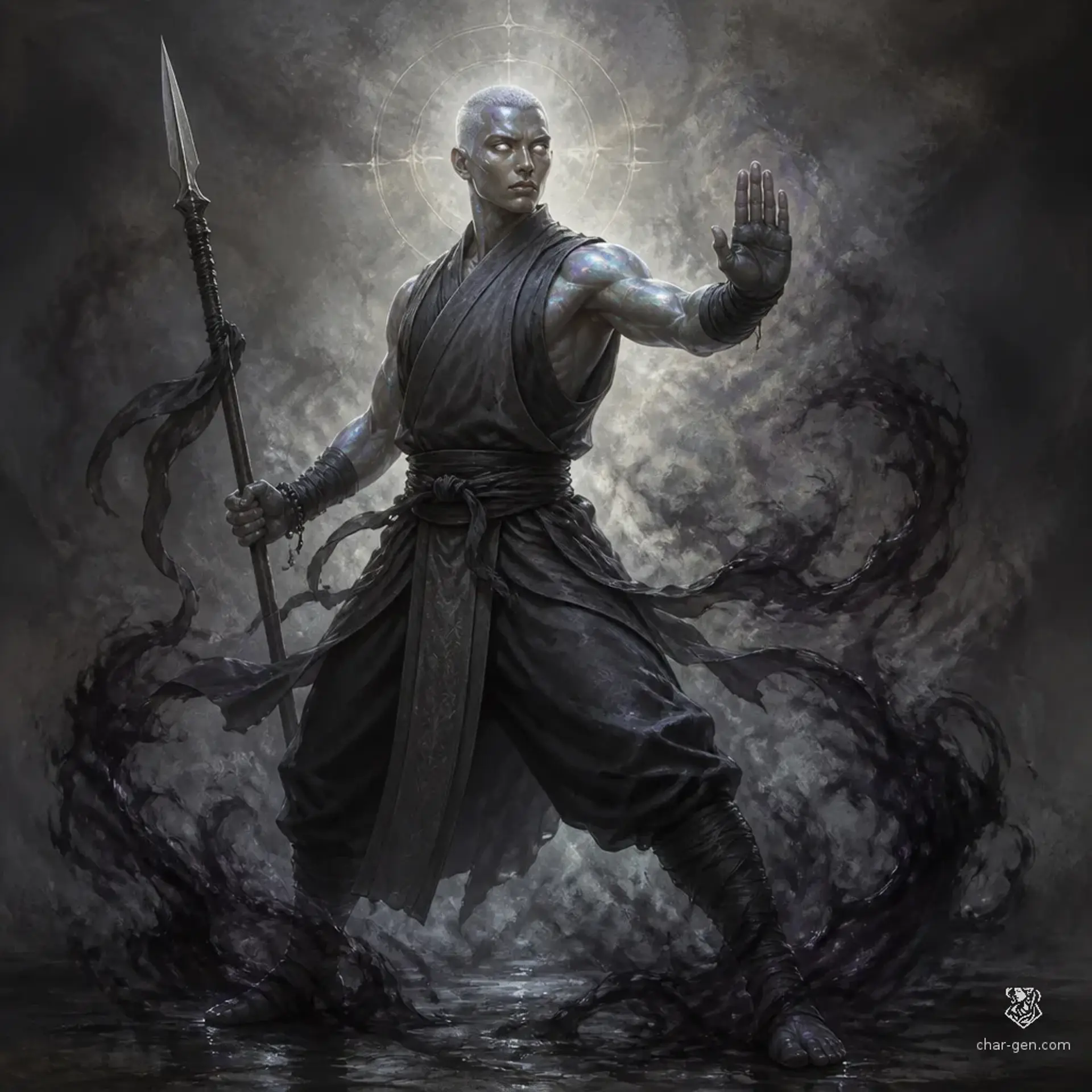 Sol - AI-generated fantasy Character