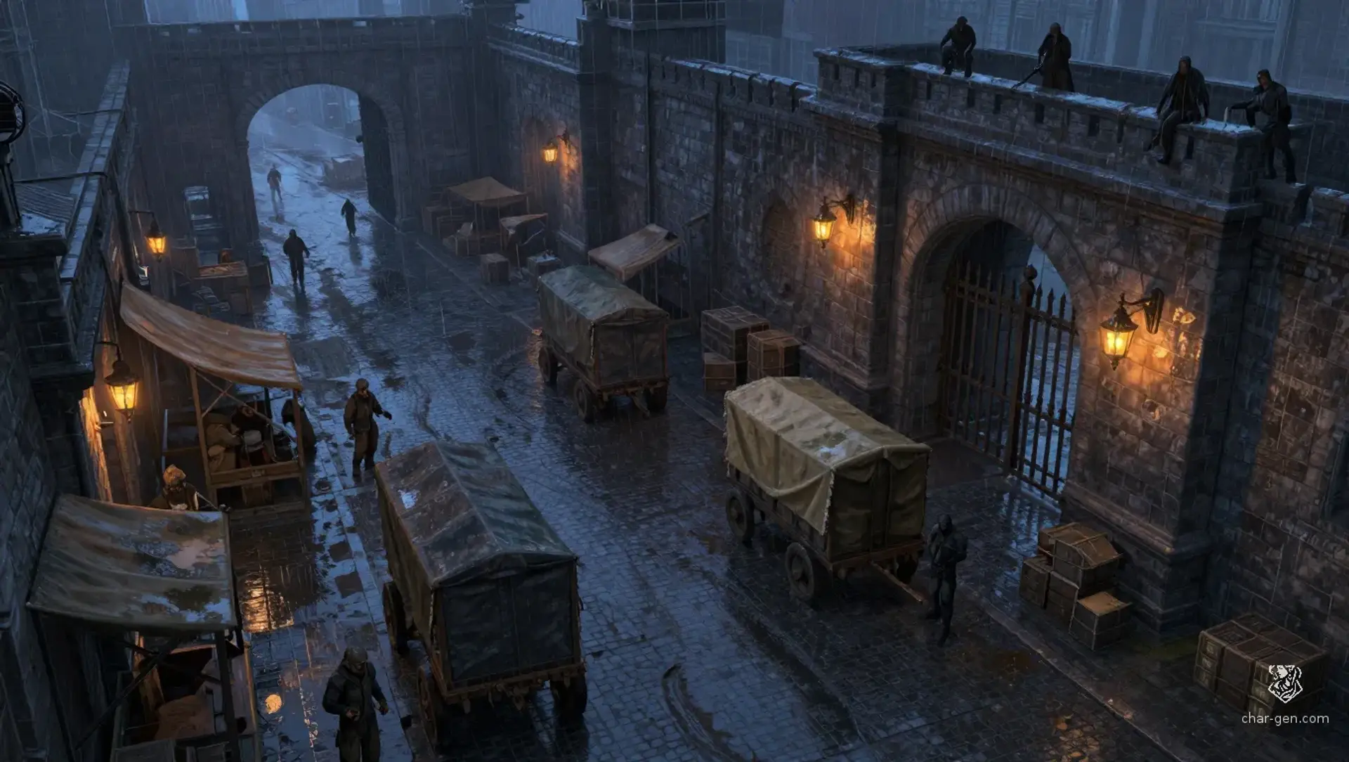 Get the Temple Route Out of Emon - AI-generated fantasy Encounter