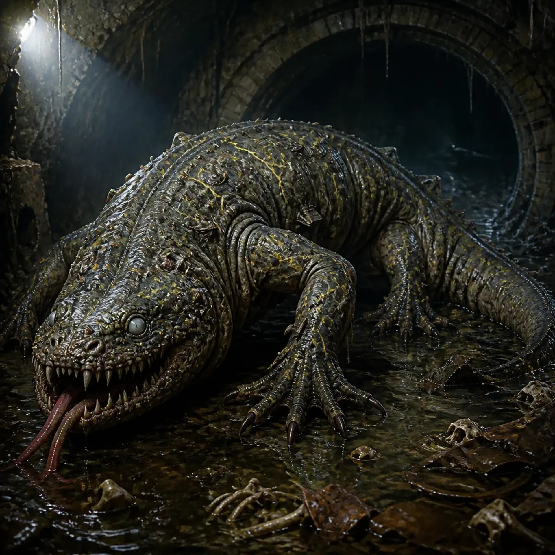 Moorschlund - AI-generated fantasy Monster
