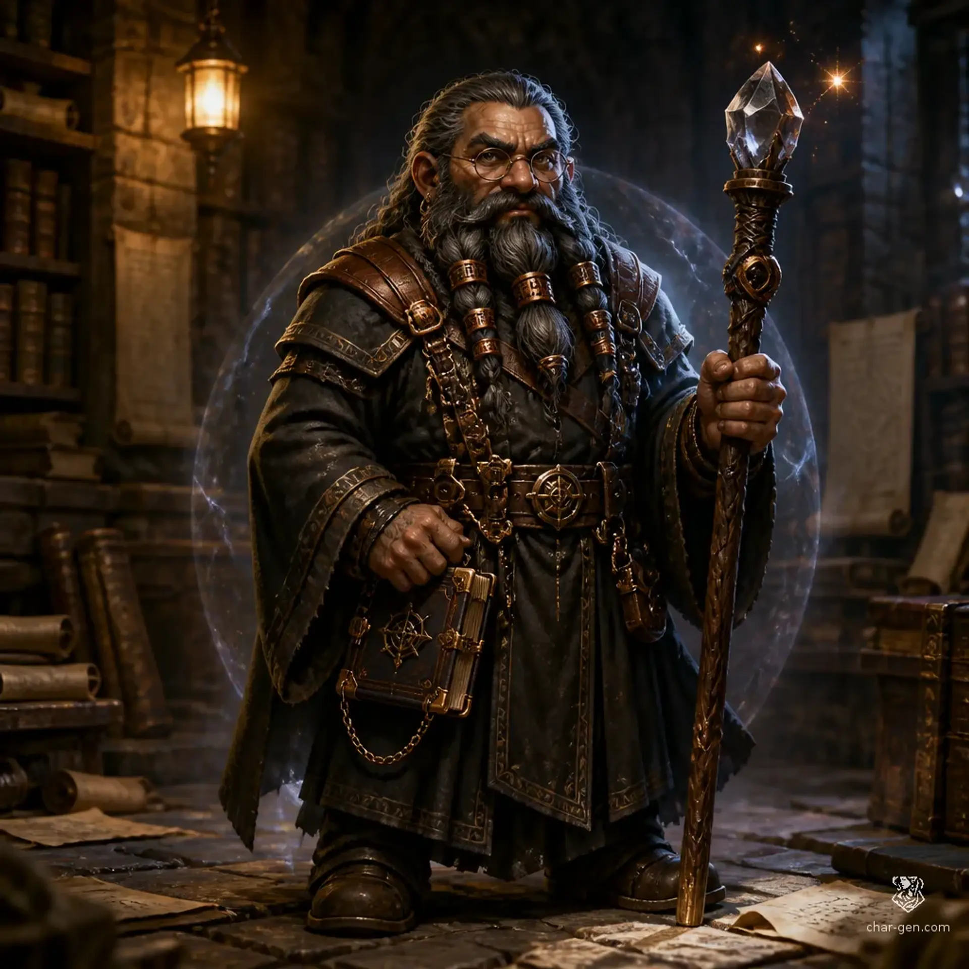 Kivus - AI-generated fantasy Character