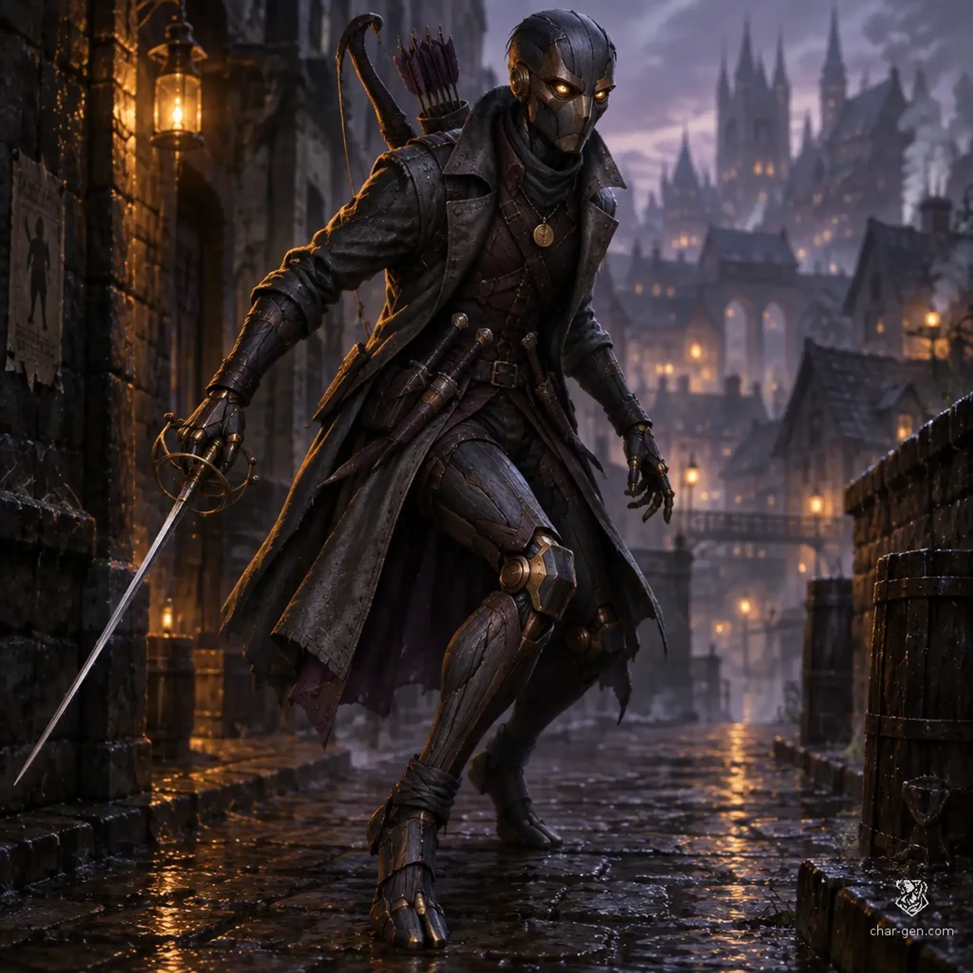 Adebayo Orunai - AI-generated fantasy Character