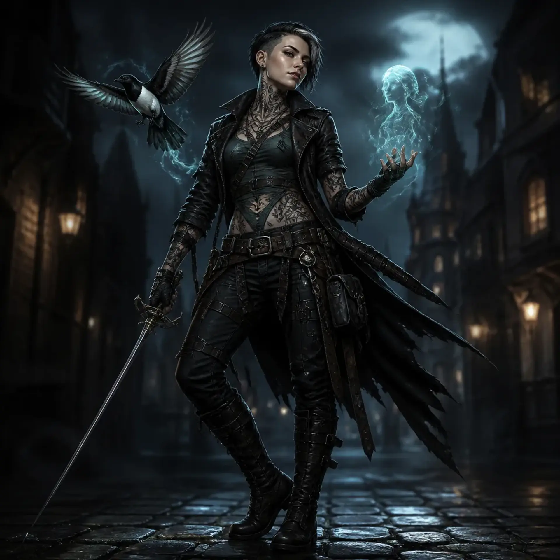 Venna Ketola - AI-generated fantasy Character