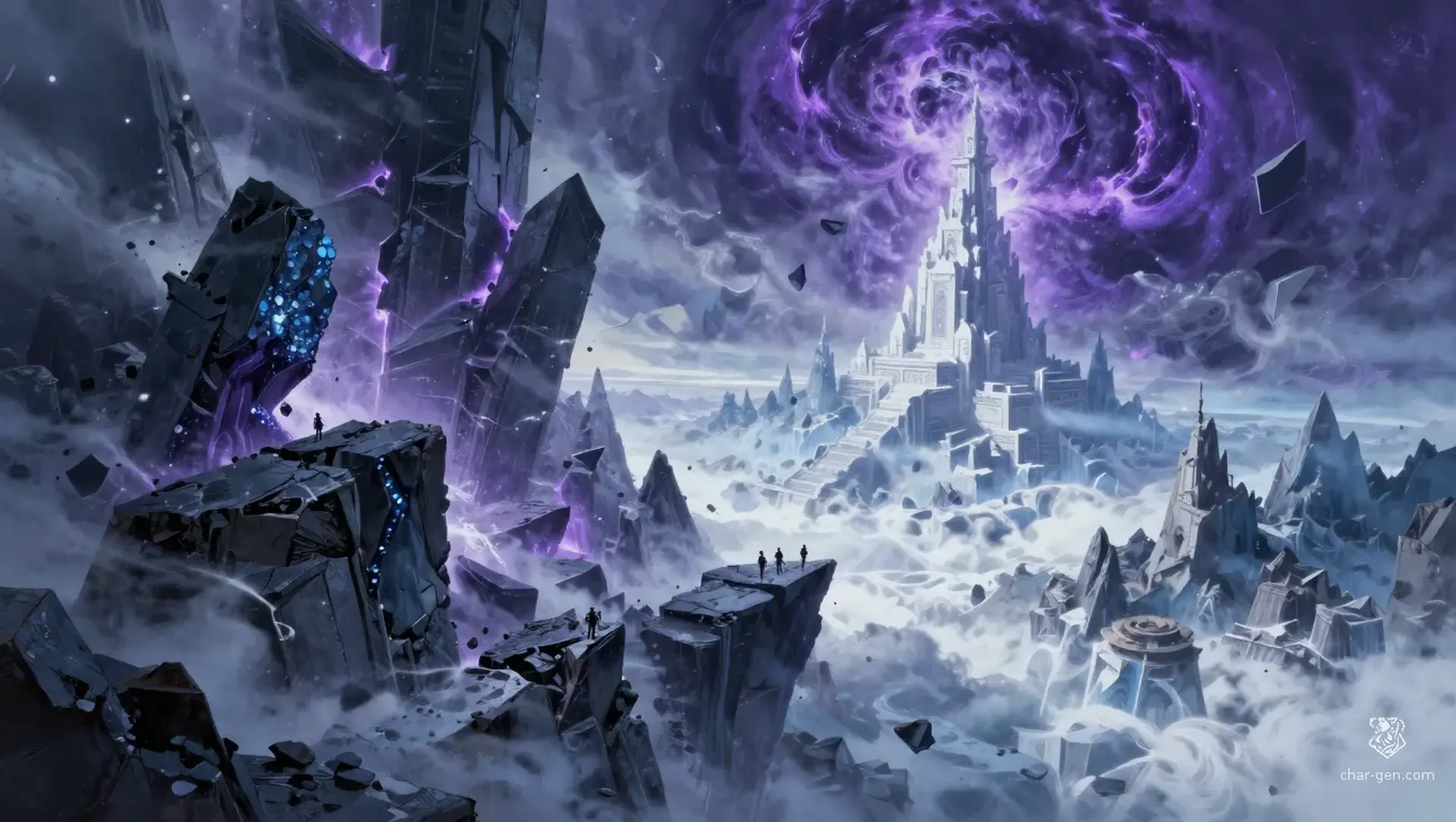 The Shifting Path of the Schism - AI-generated fantasy Quest