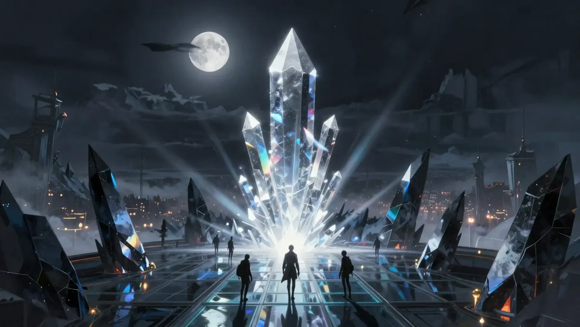 The Silence of Shards - AI-generated fantasy Quest