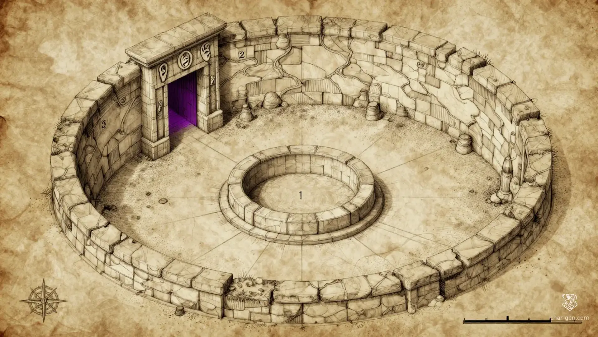 The Whisper Gate of Black Echo Cavern