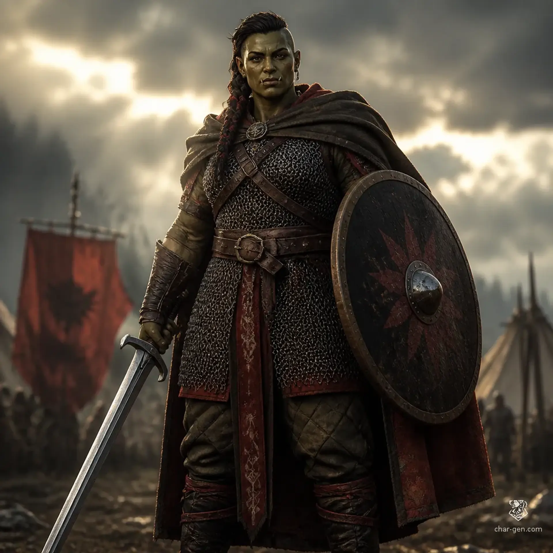 Misk'a Quispe - AI-generated fantasy Character