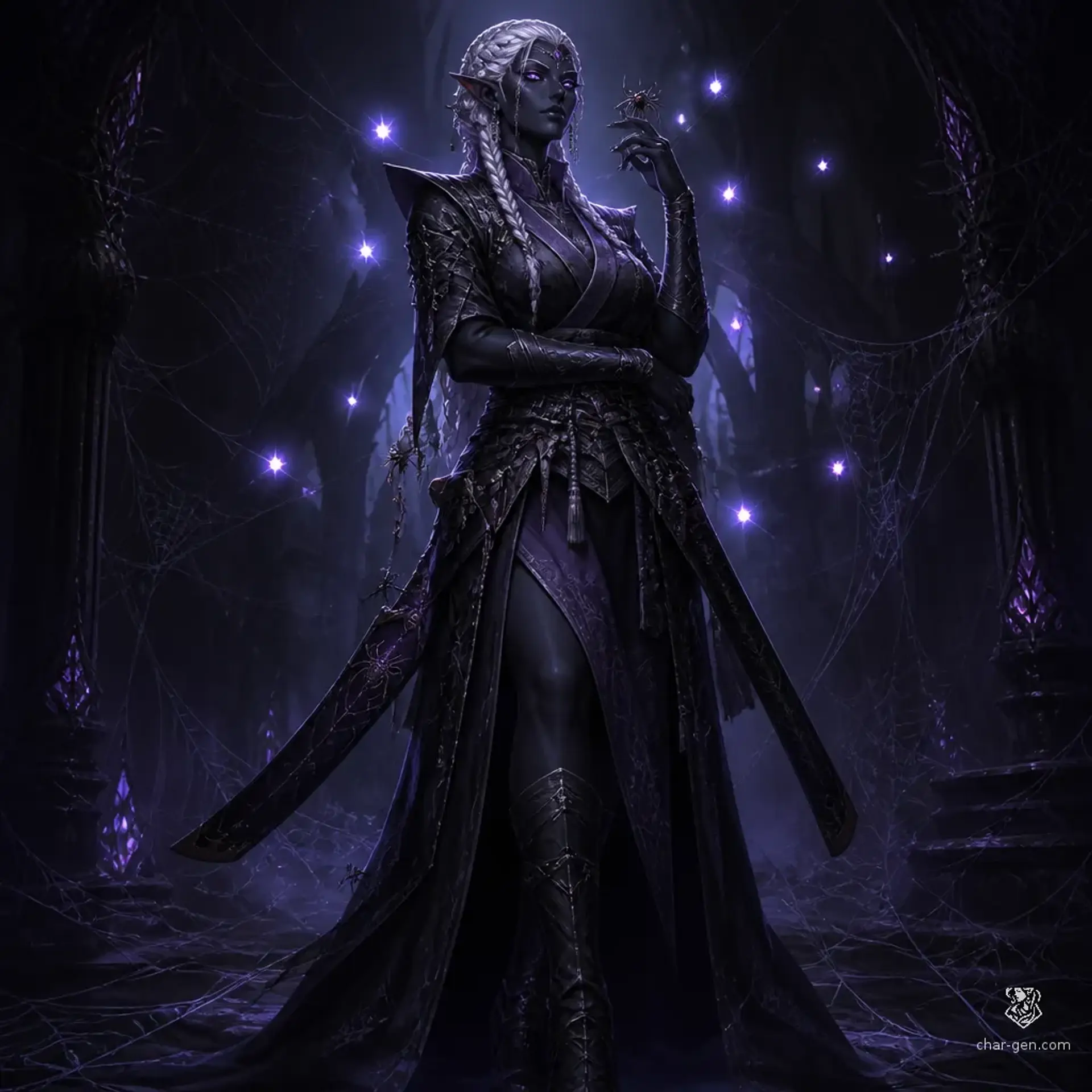 Aurelia Malice - AI-generated fantasy Character