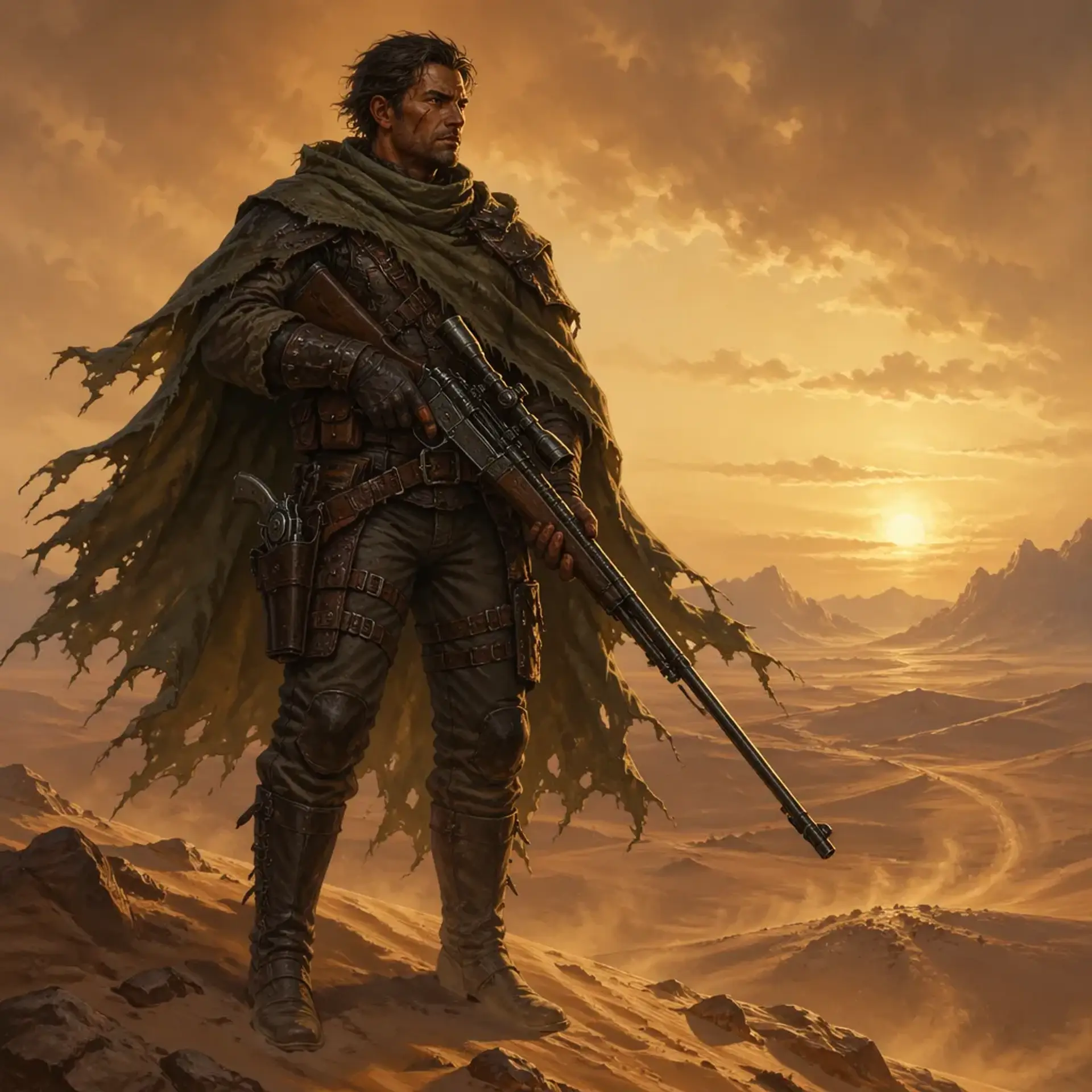 Cole Matthews - AI-generated fantasy Character