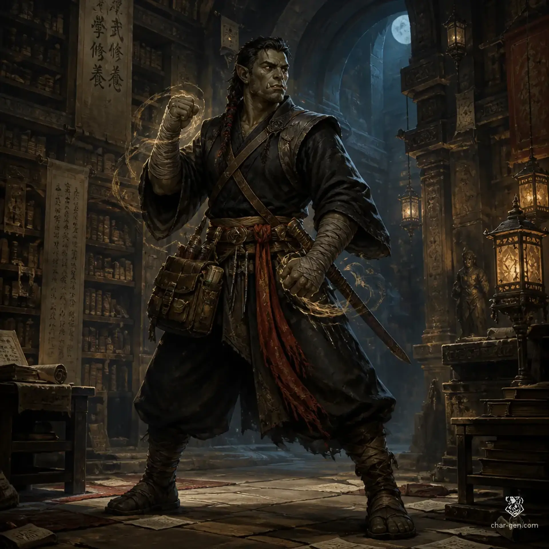 dan guinness - AI-generated fantasy Character