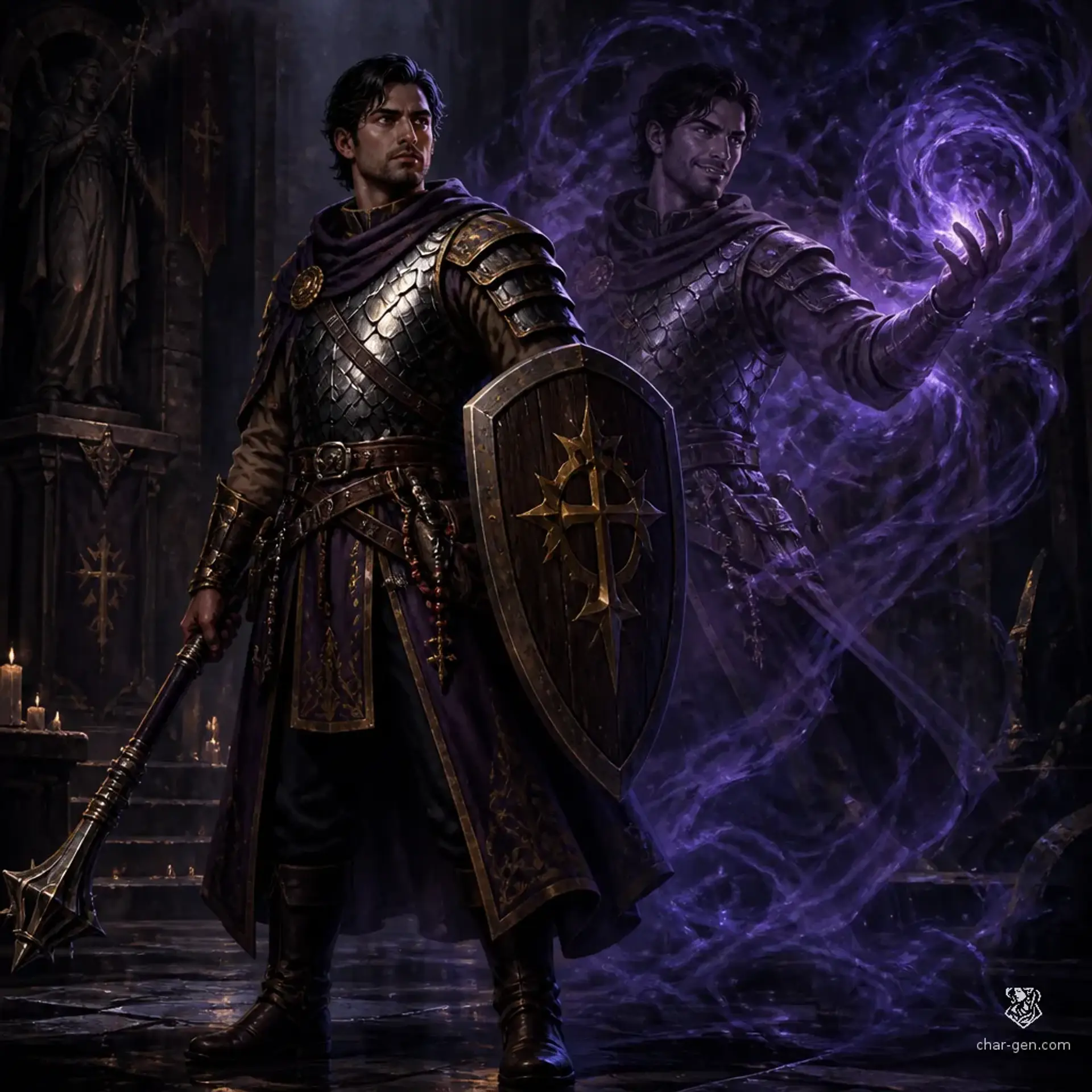 Merrin Vale - AI-generated fantasy Character