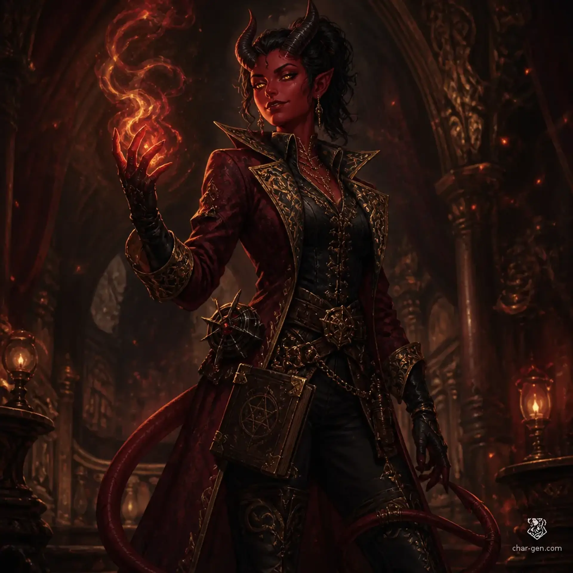 Aralaia Reverence - AI-generated fantasy Character