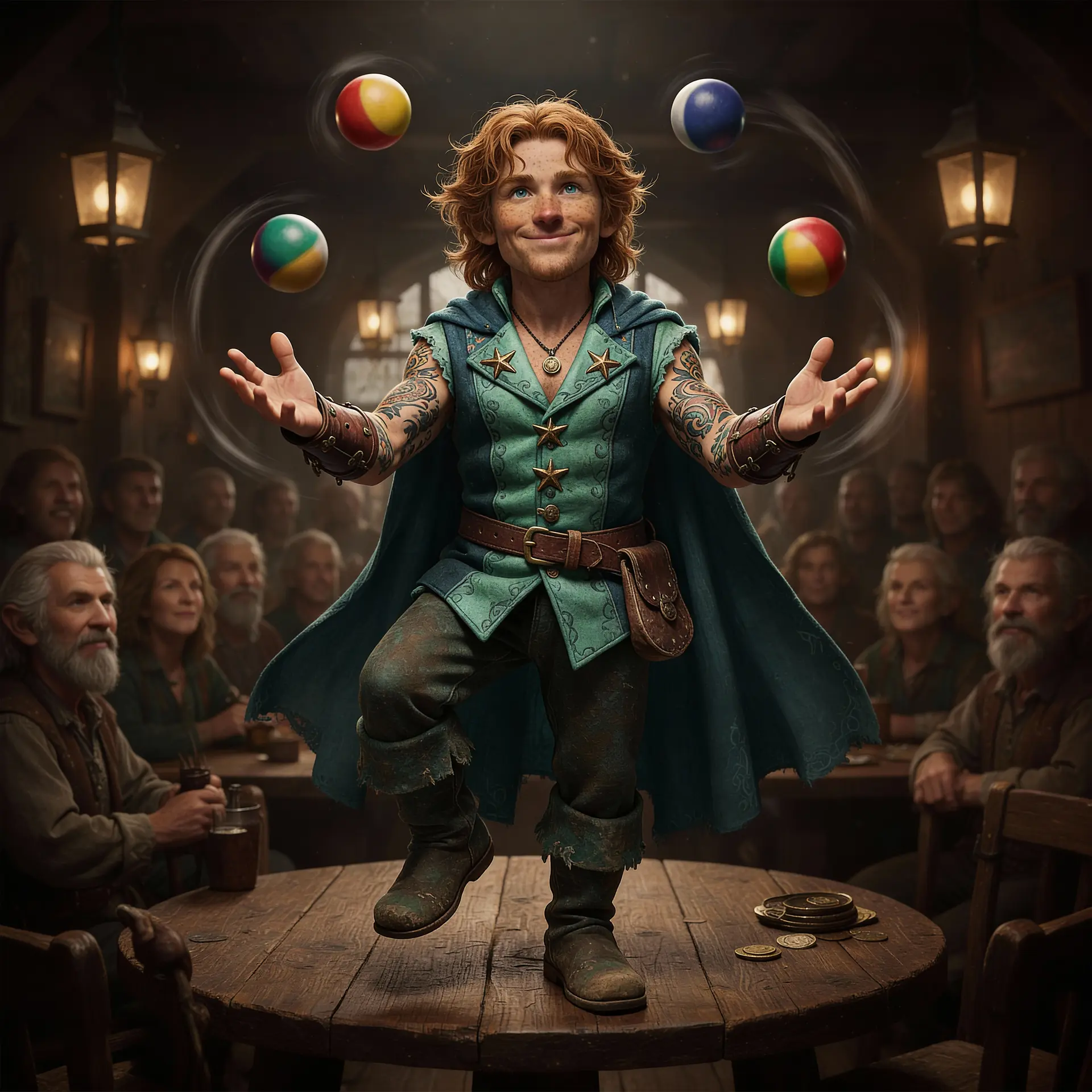Krand: Merrin Saltwhistle - AI-generated fantasy NPC