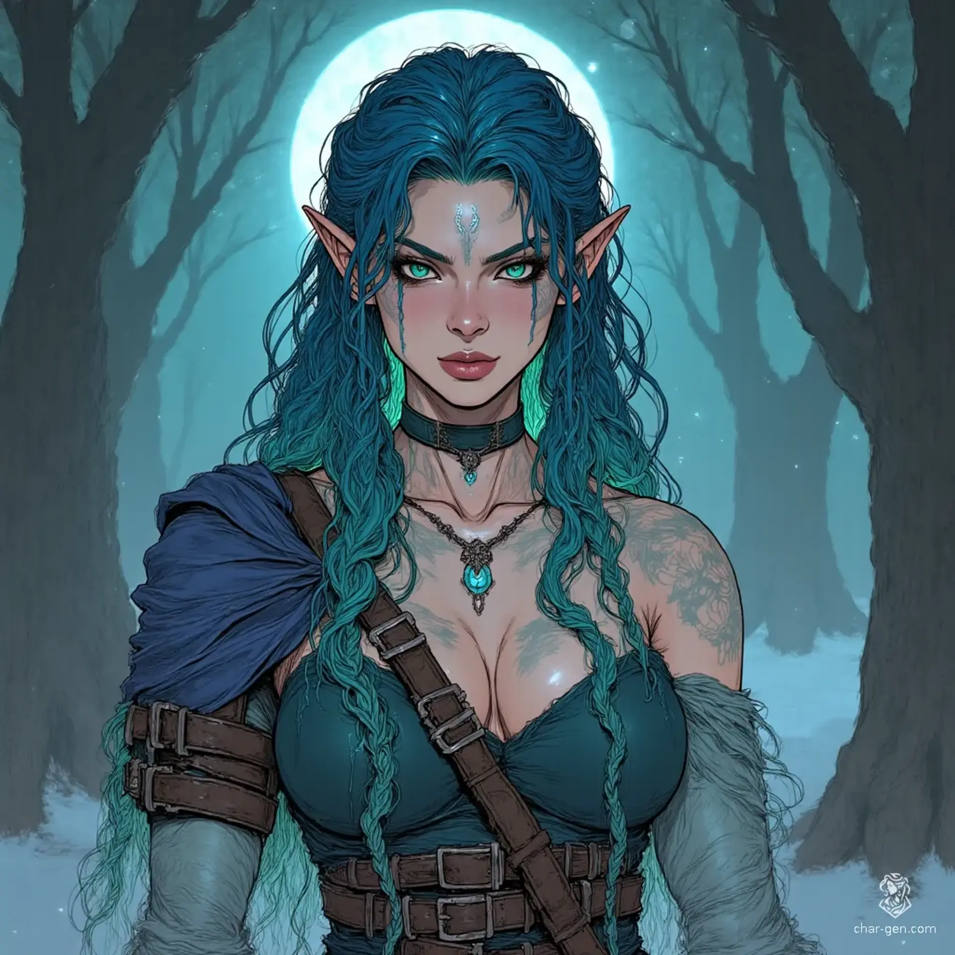 Vaelithra Syluvaris - AI-generated fantasy NPC