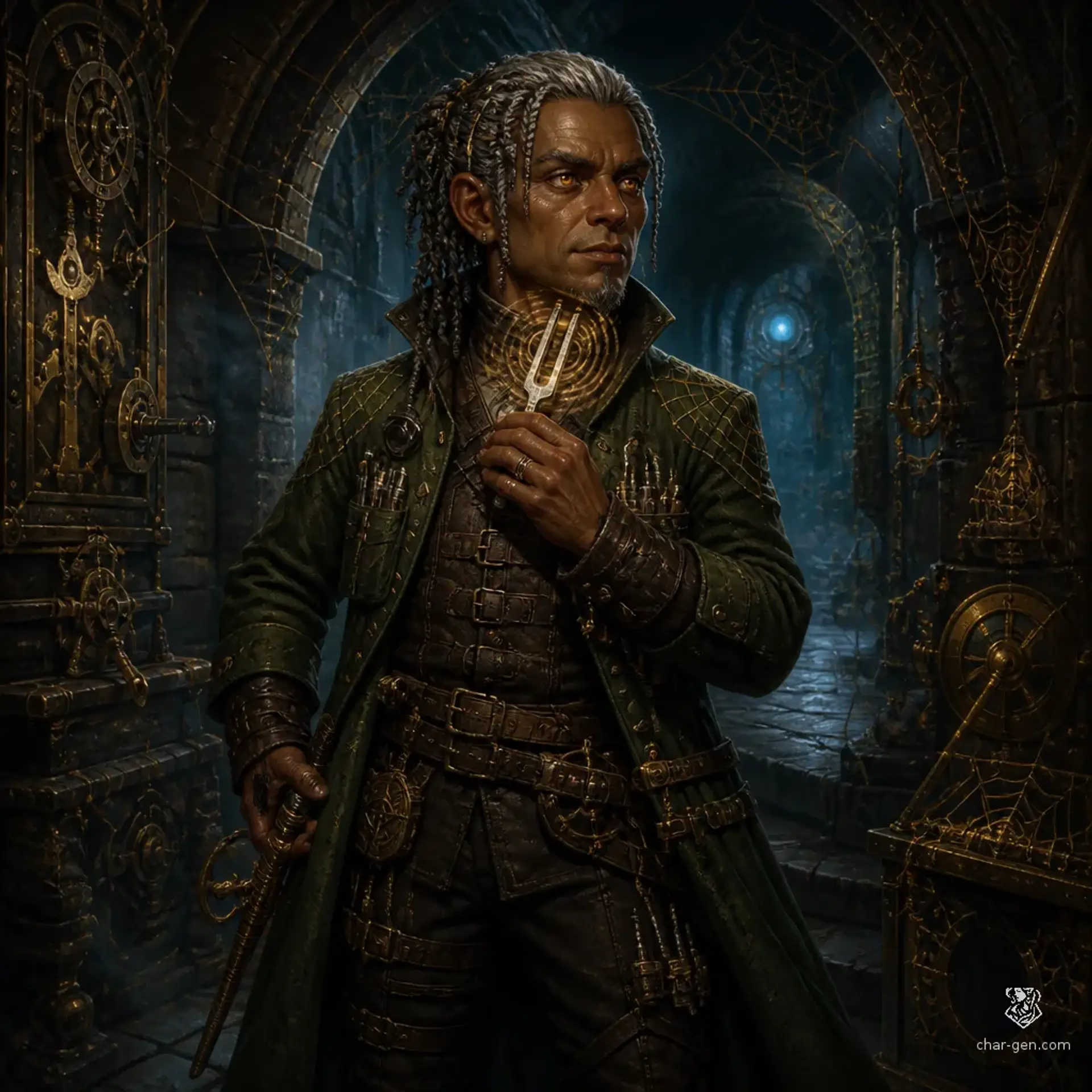 Galen - AI-generated fantasy Character