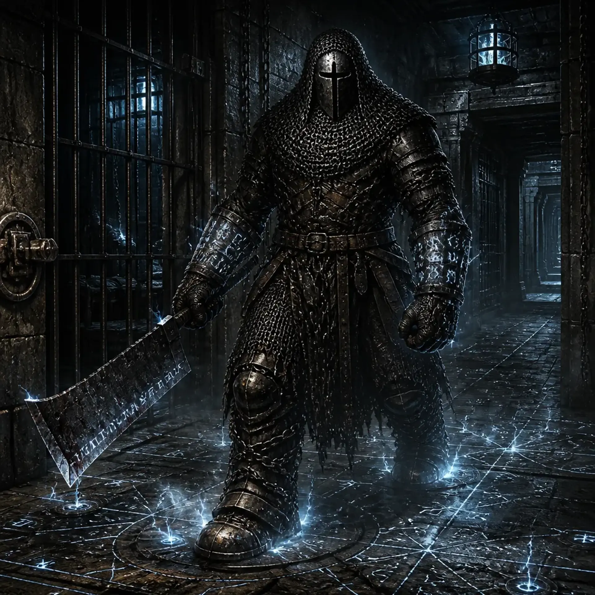 Ward Executioner - AI-generated fantasy Monster