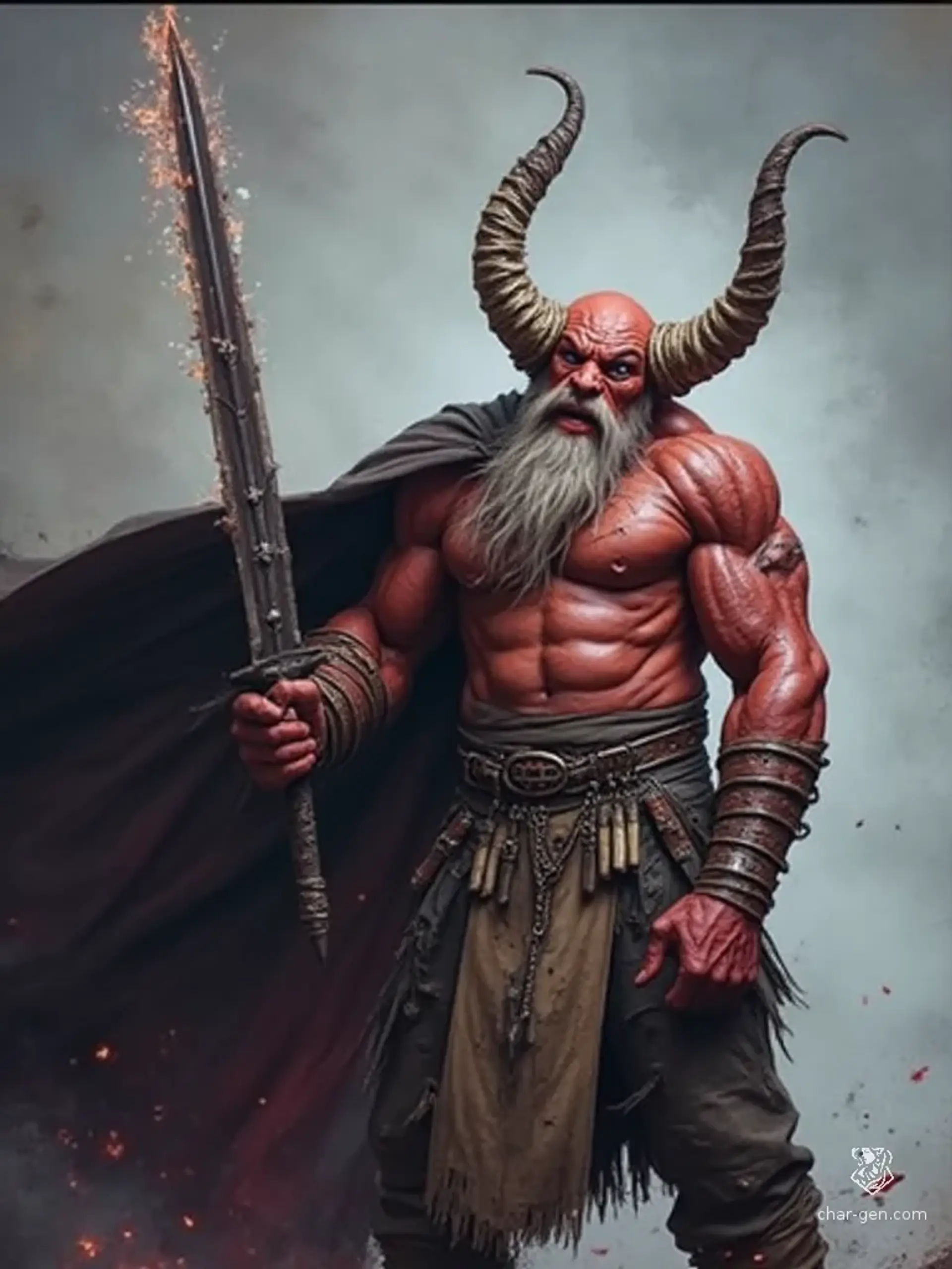Cedo Alteram (called Zylkyne by a few old sailors) - AI-generated fantasy NPC