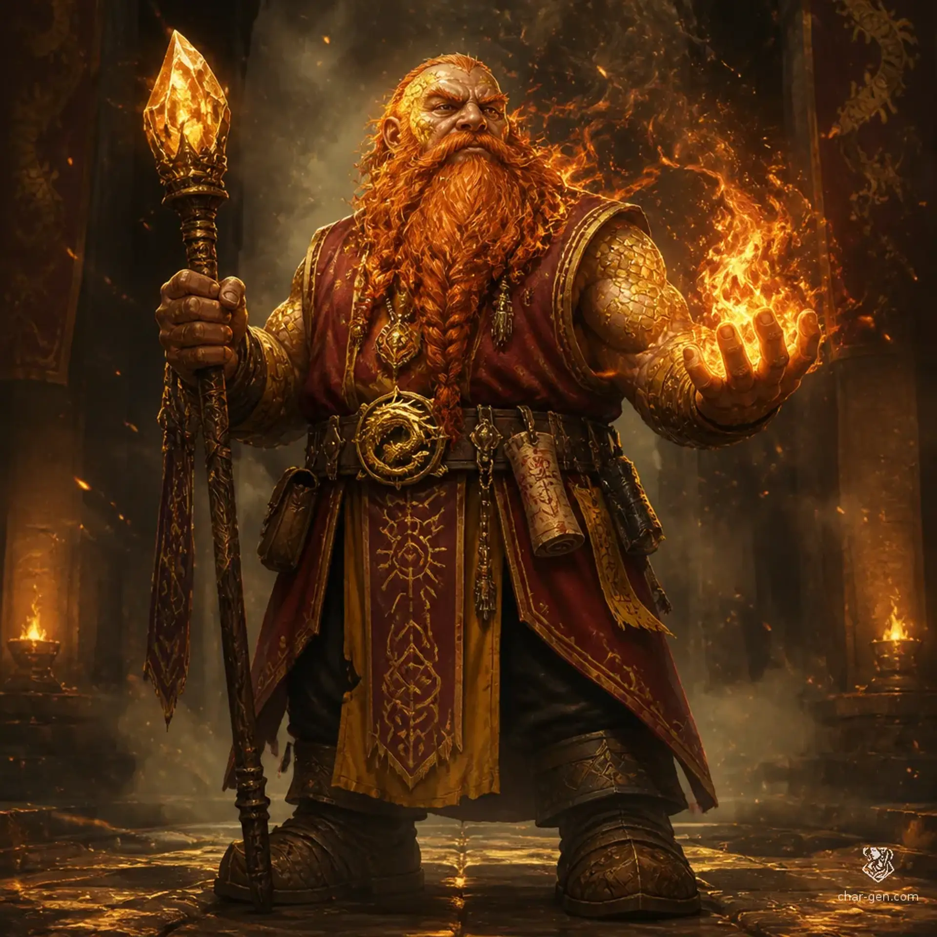 Harold - AI-generated fantasy Character
