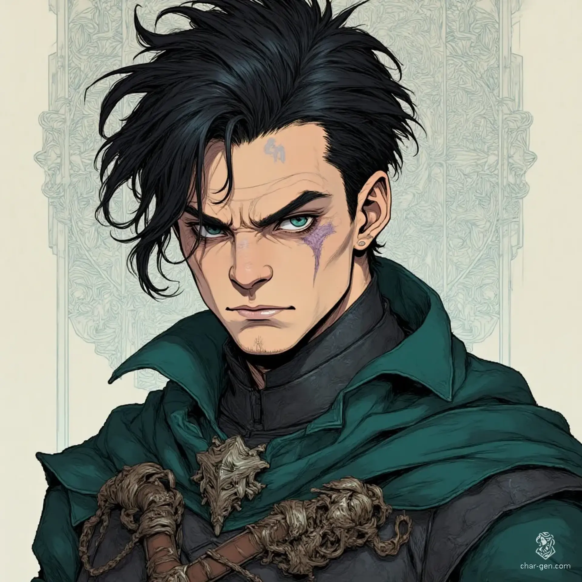 Duke Vaeloric Tharnis - AI-generated fantasy NPC