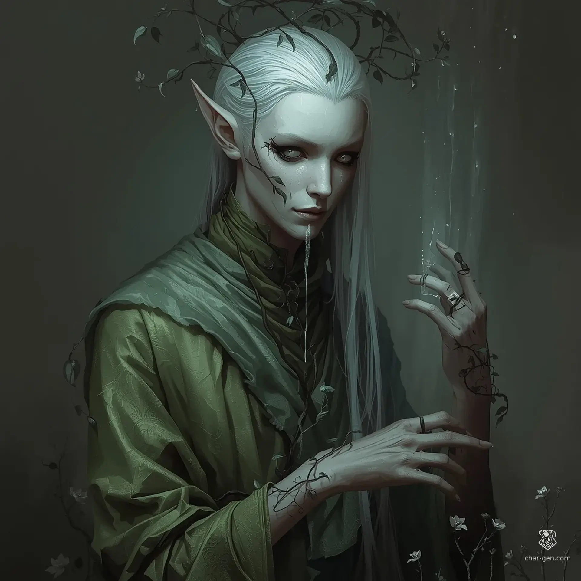 Hierophant Valerius Thorne - AI-generated fantasy NPC